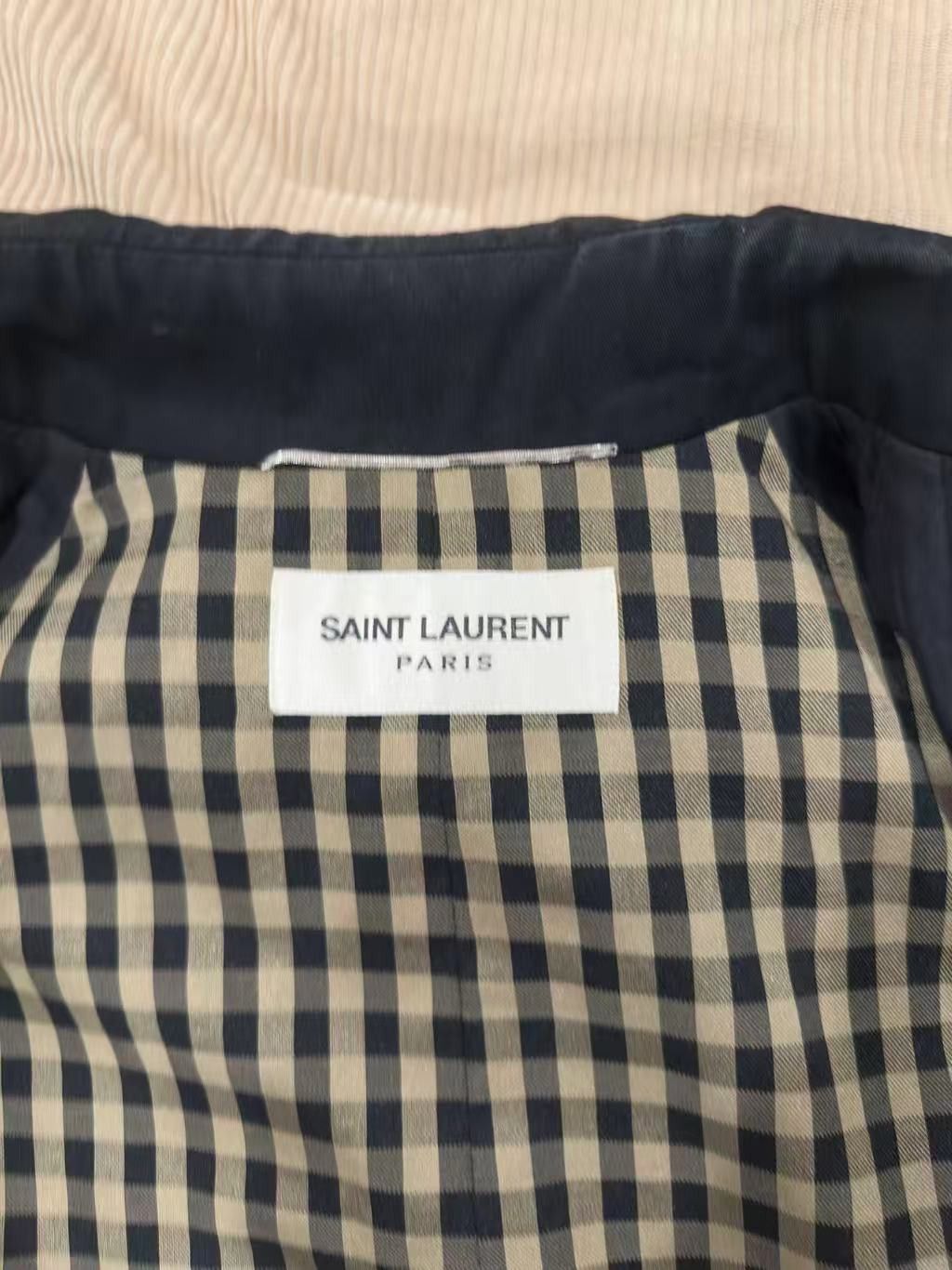 Saint Laurent Paris Saint Laurent FW13 Black Trench Coat Size US M / EU 48-50 / 2 - 7 Thumbnail