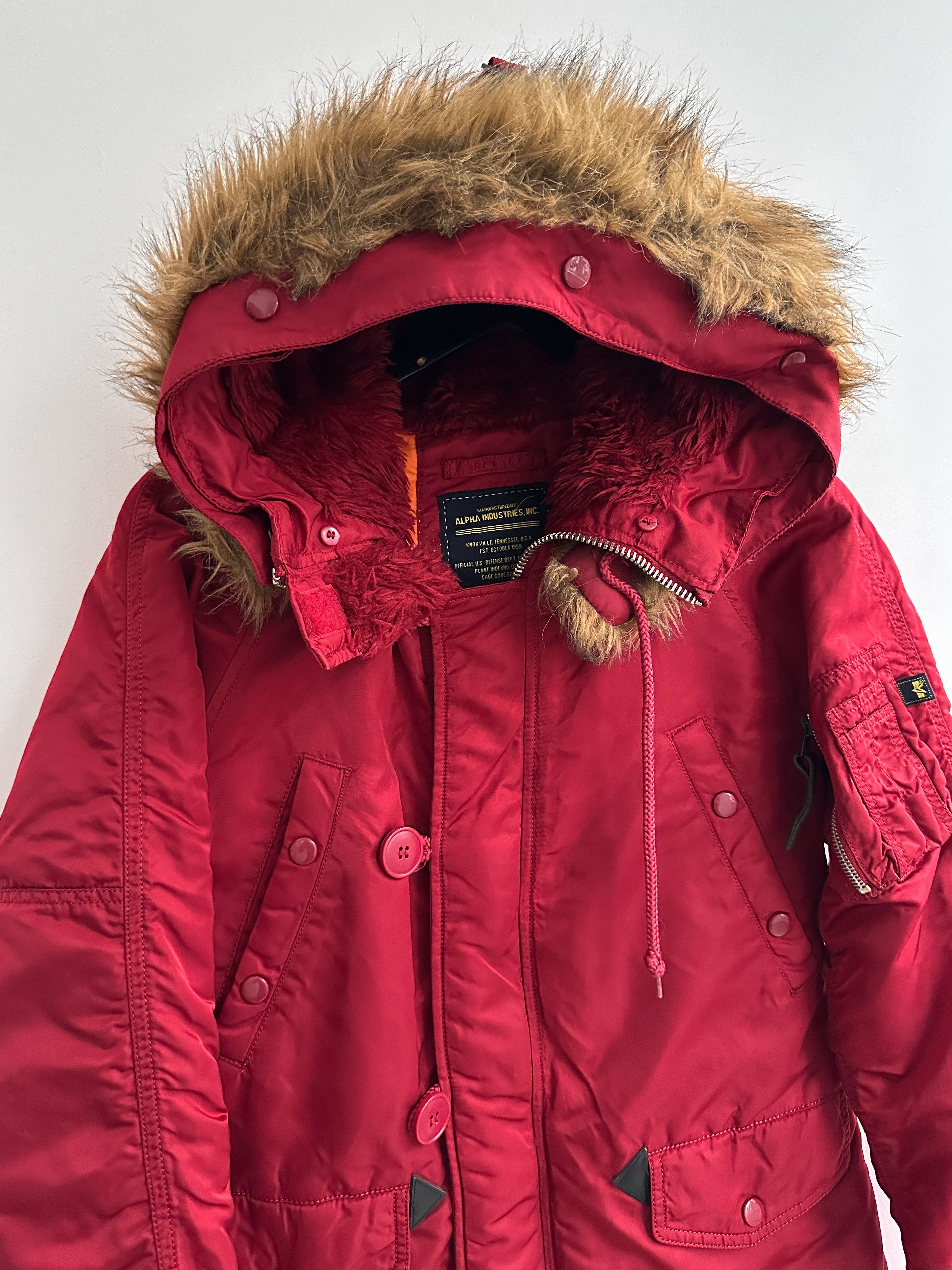 Alpha Industries × Vintage Alpha Industries Parka Coat Jacket Size XS / US 0-2 / IT 36-38 - 4 Thumbnail