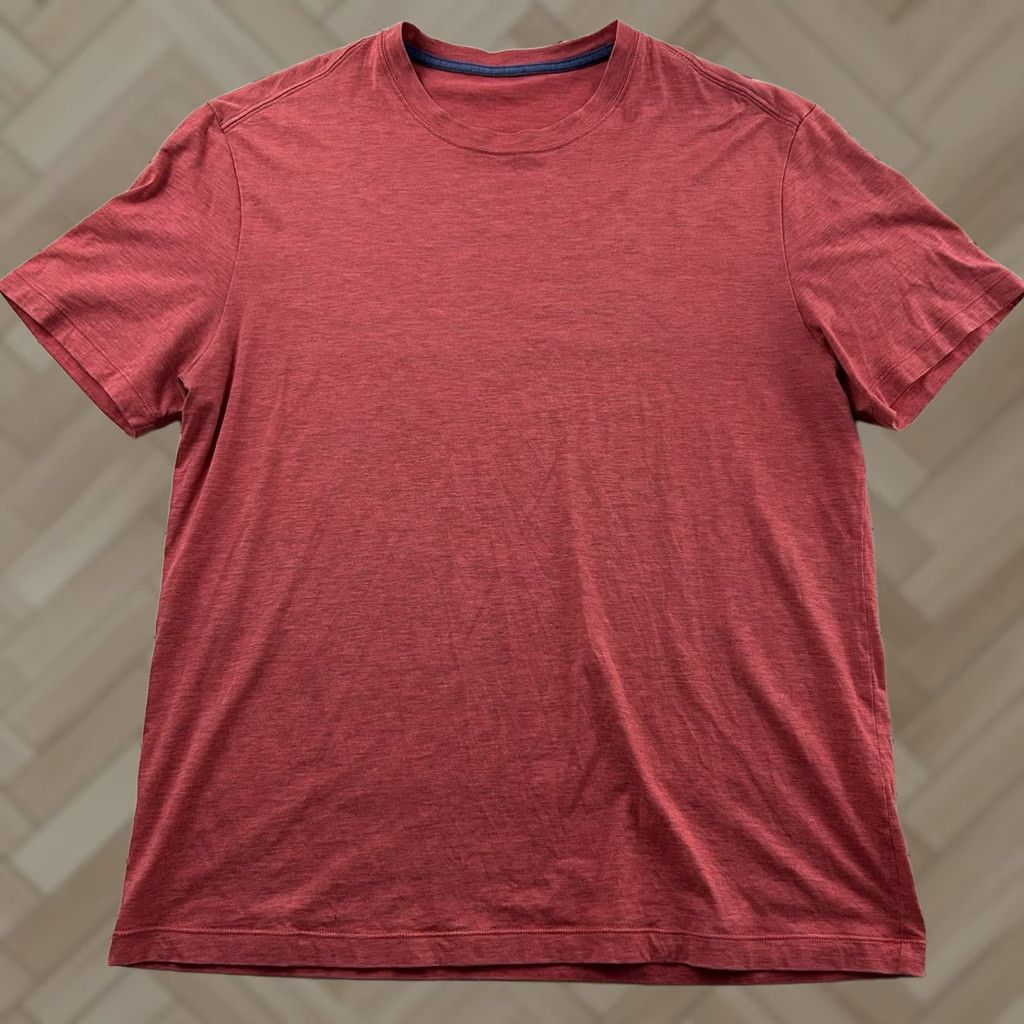 Lululemon Lululemon Short Sleeve Athletic T Shirt Men's XL Pink Size US XL / EU 56 / 4 - 1 Thumbnail