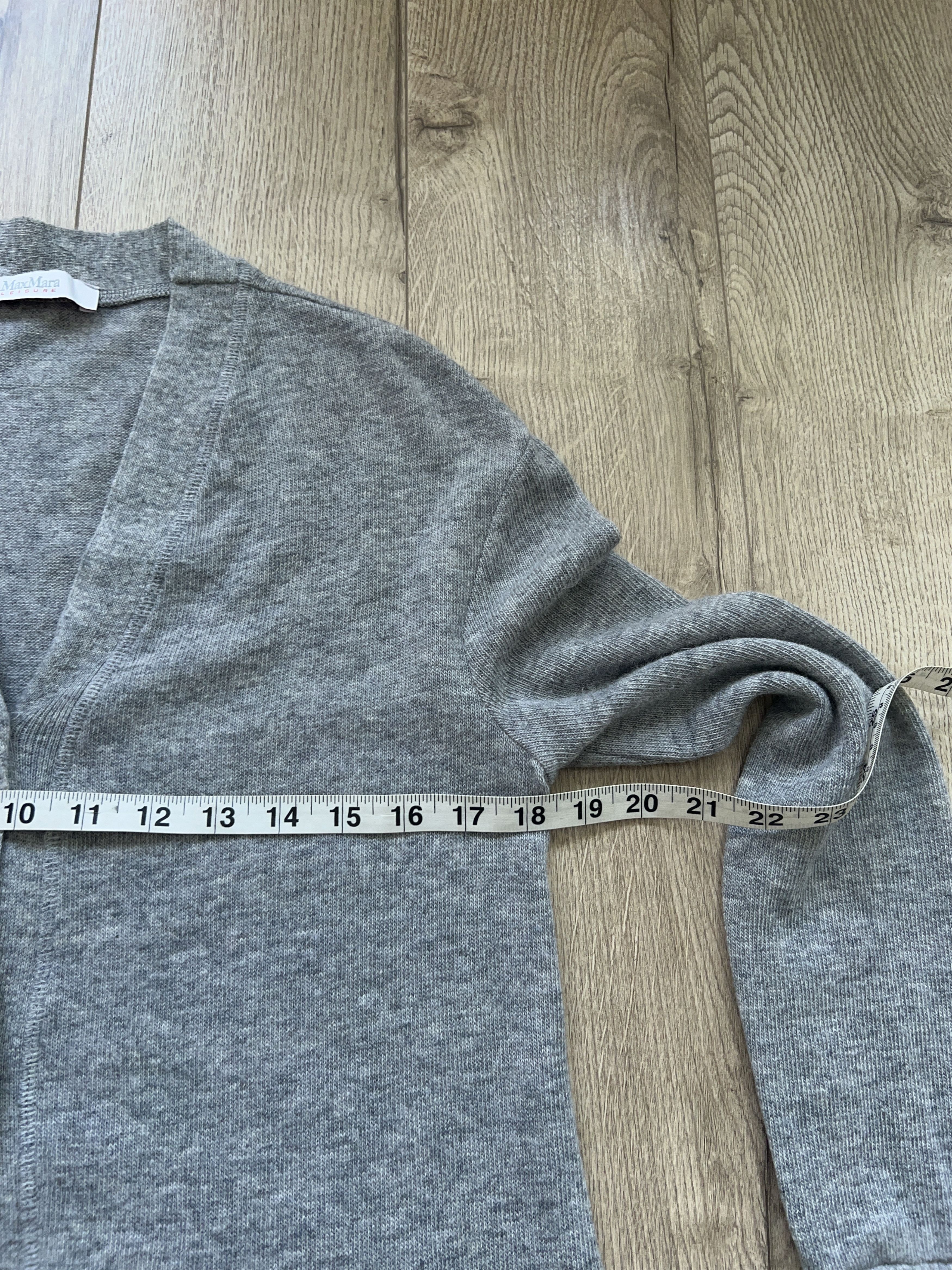 Max Mara Max Mara Leisure Josef Wool Blend Long Cardigan Button Size M / US 6-8 / IT 42-44 - 4 Thumbnail