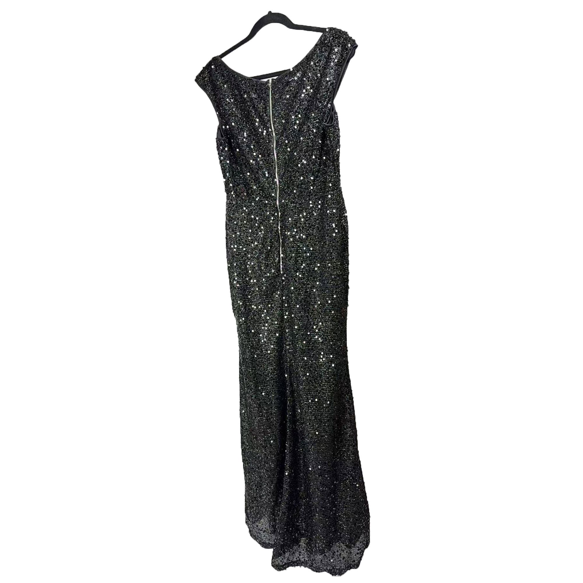 Other Women’s Shiny Sequin Maxi Evening Dress Party Wedding Gown Size M / US 6-8 / IT 42-44 - 5 Thumbnail