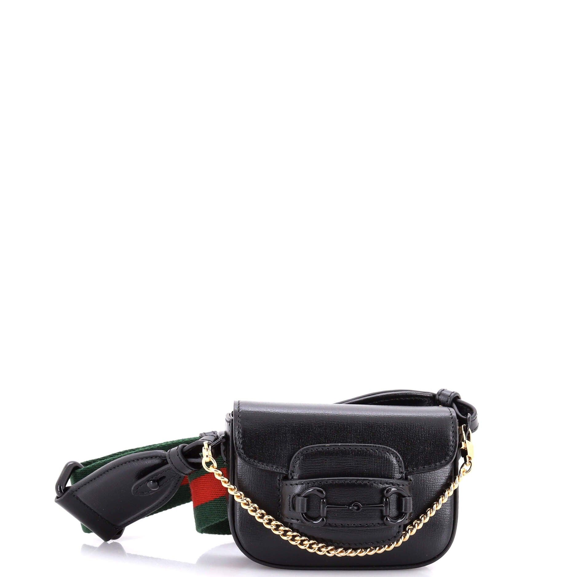 Gucci Horsebit 1955 Flap Wallet with Strap Size ONE SIZE - 1 Thumbnail
