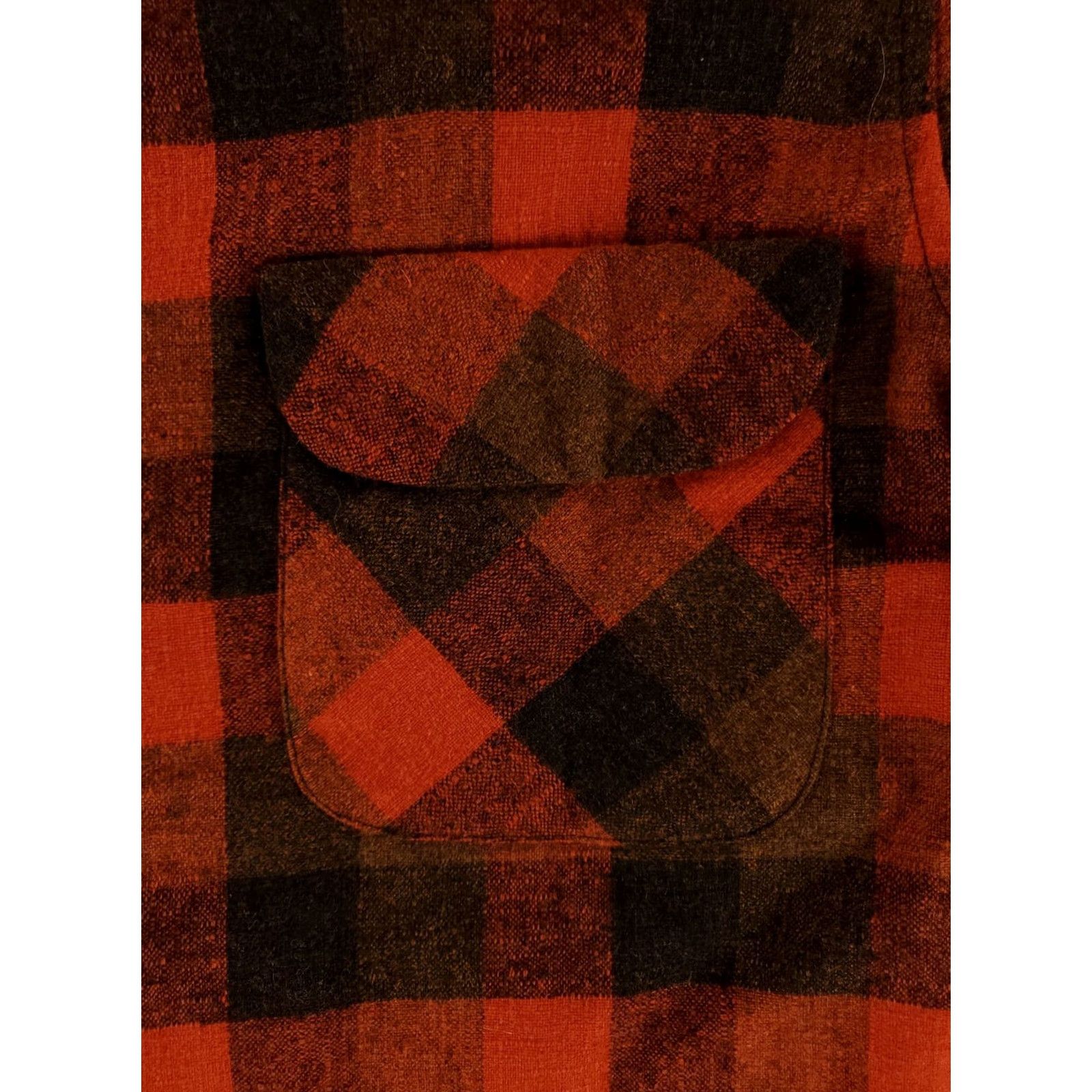 Pendleton VINTAGE Pendleton Board Shirt Buffalo Check Red Black Long Sleeve Mens L Size US L / EU 52-54 / 3 - 4 Thumbnail