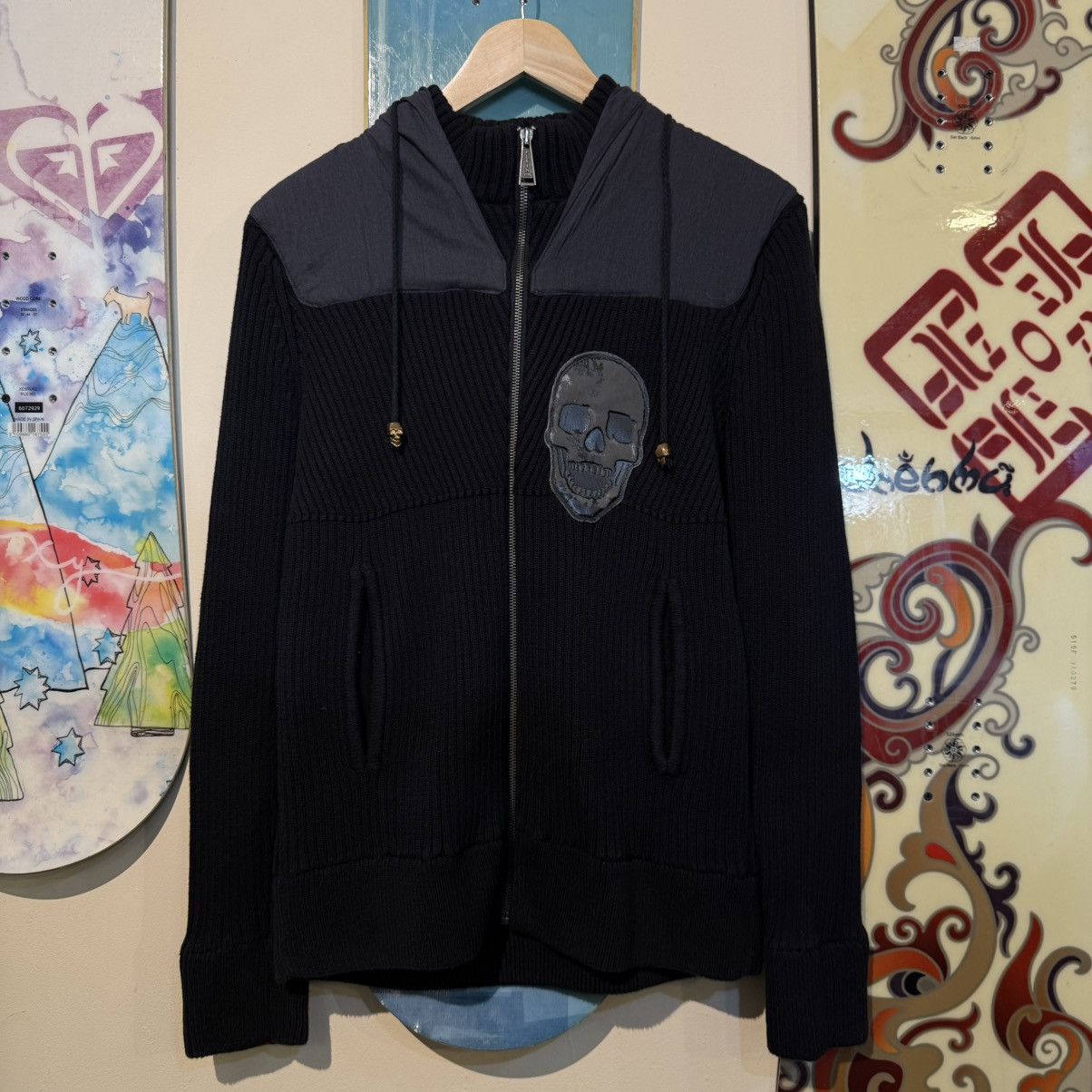 Philipp Plein Phillip Plein Skull Knitwear Hoodie Size US XXL / EU 58 / 5 - 1 Thumbnail