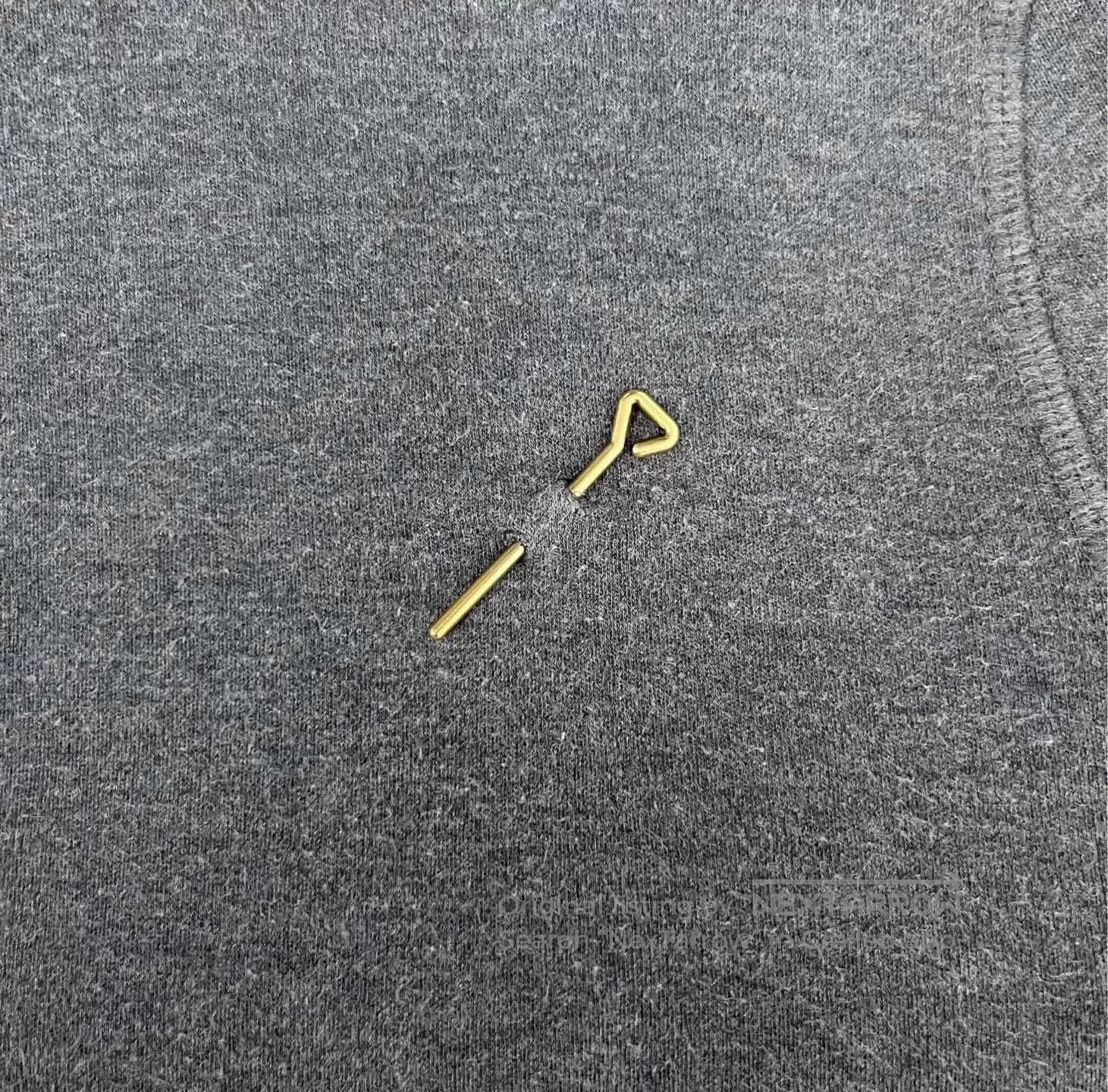 Louis Vuitton Louis Vuitton Gray Pin Deco Hoodie. Size US S / EU 44-46 / 1 - 6 Thumbnail
