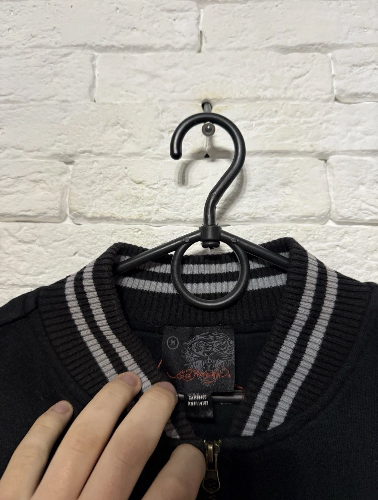 Ed Hardy Vintage Don Ed Hardy Cotton Bomber Tattooing Eagle Skull Size US M / EU 48-50 / 2 - 5 Thumbnail