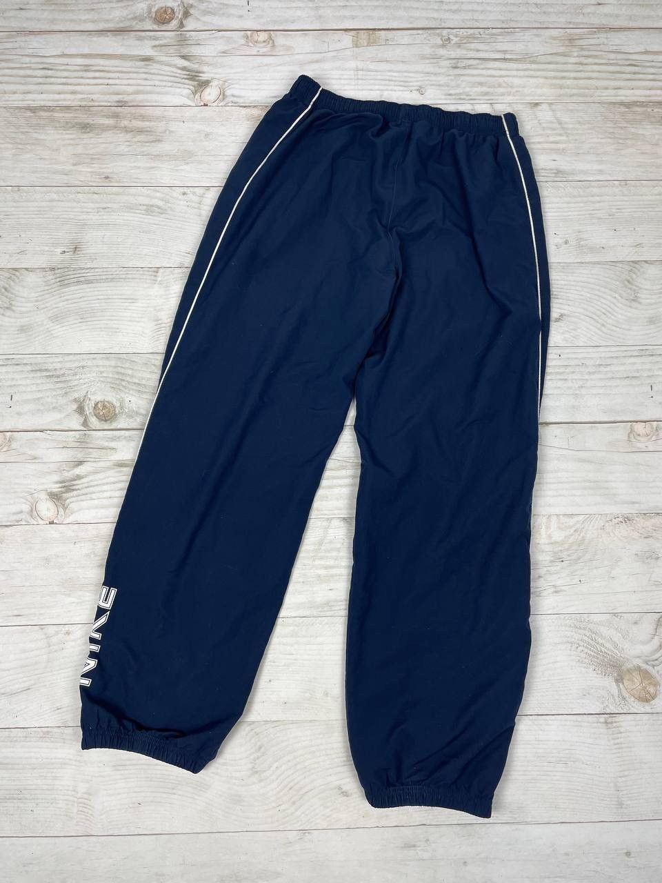 Nike Vintage Nike Nylon Track Pants 00s Big Logo Swoosh Size US 36 / EU 52 - 11 Thumbnail