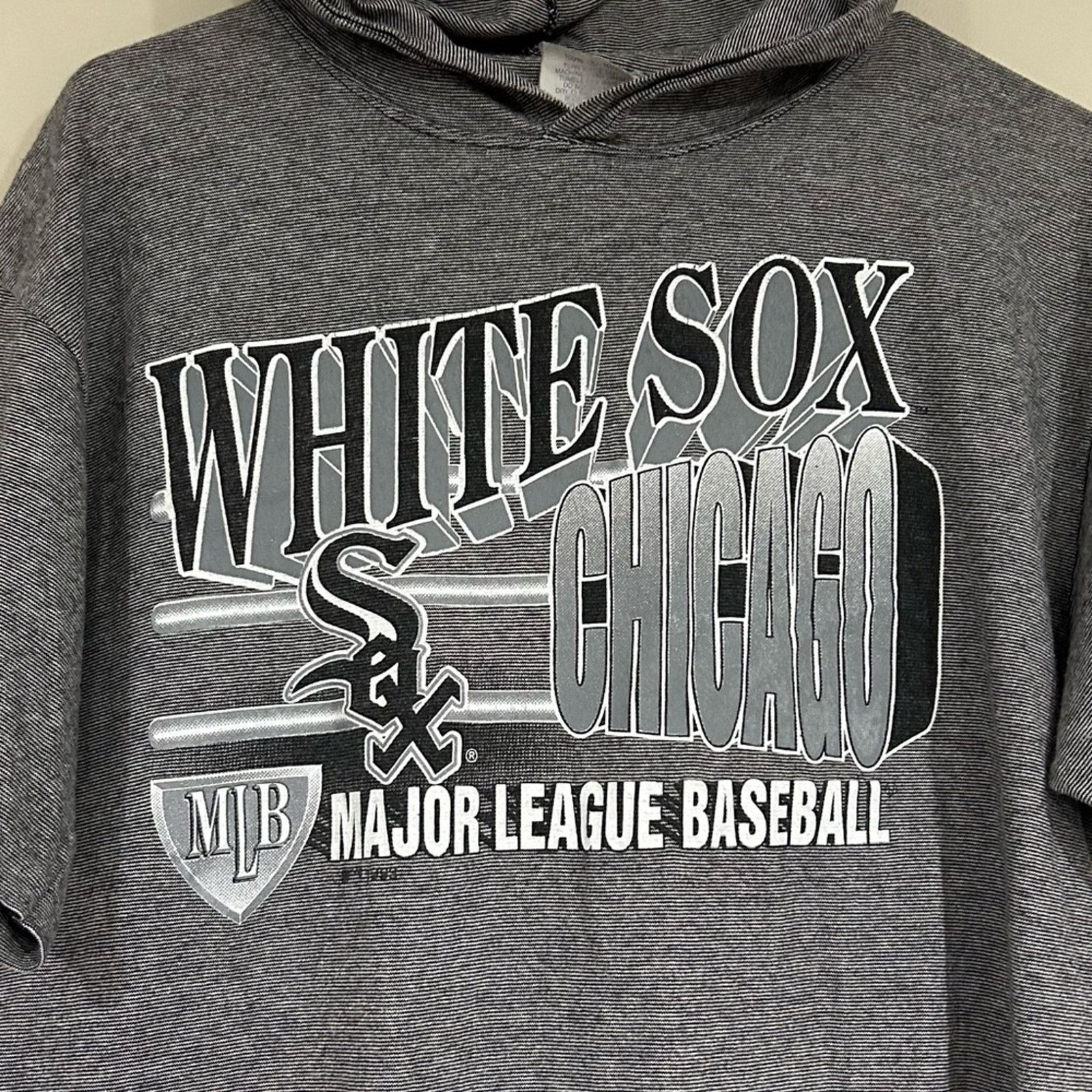 Other Vintage 1993 Chicago White Sox Hooded Shirt Size US L / EU 52-54 / 3 - 2 Thumbnail