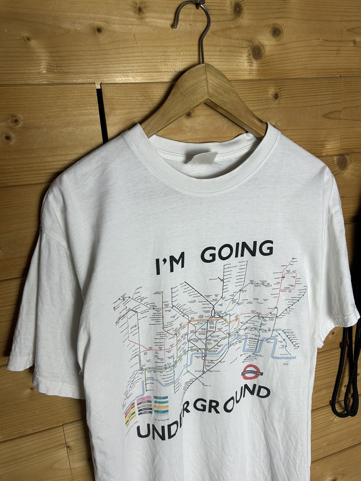 Vintage Vintage I’m going underground t shirt Size US L / EU 52-54 / 3 - 2 Thumbnail