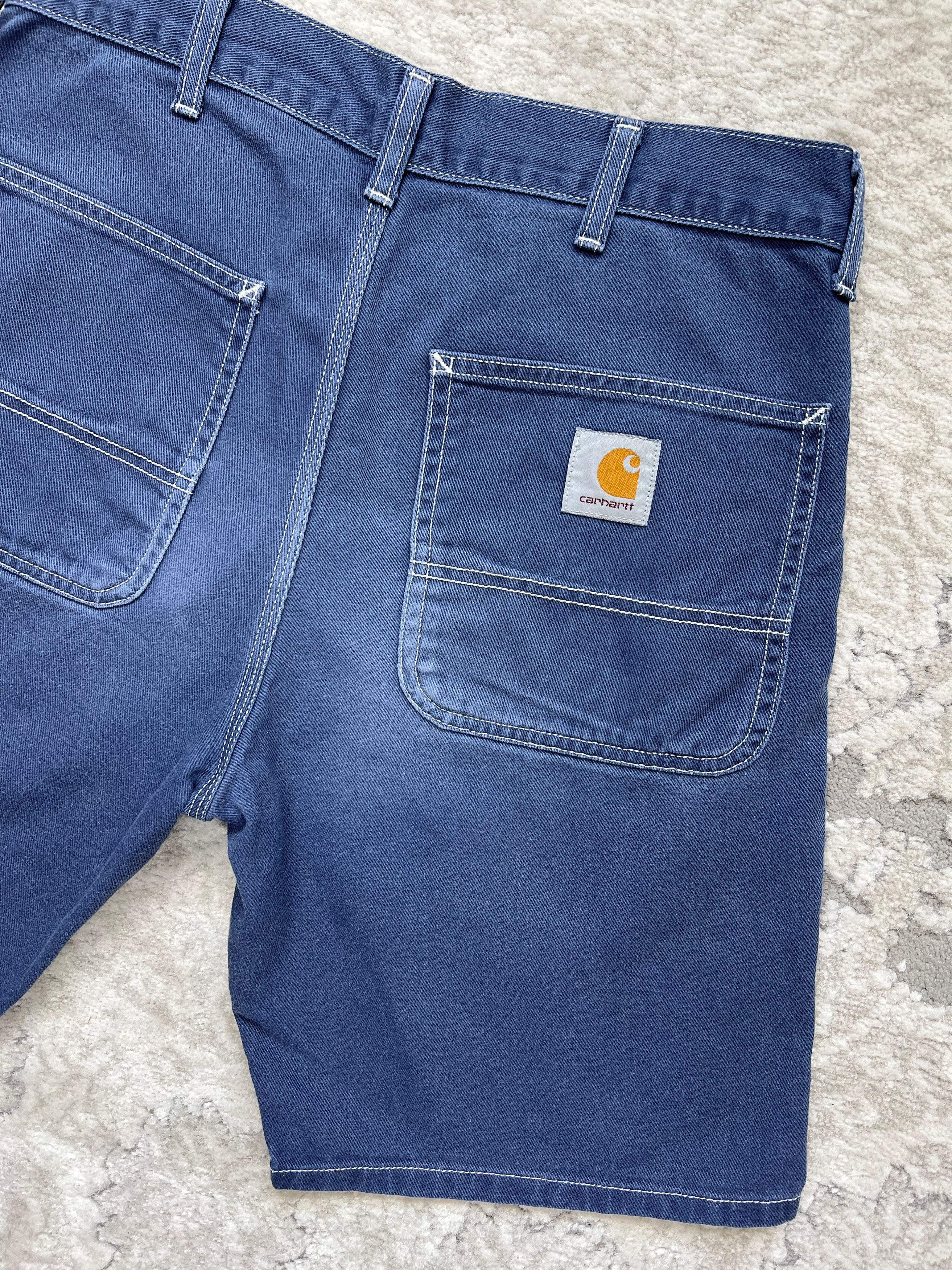 Carhartt Wip Carhartt WIP Penrod Shorts Blue Workwear Fit (30) Size US 30 / EU 46 - 10 Thumbnail