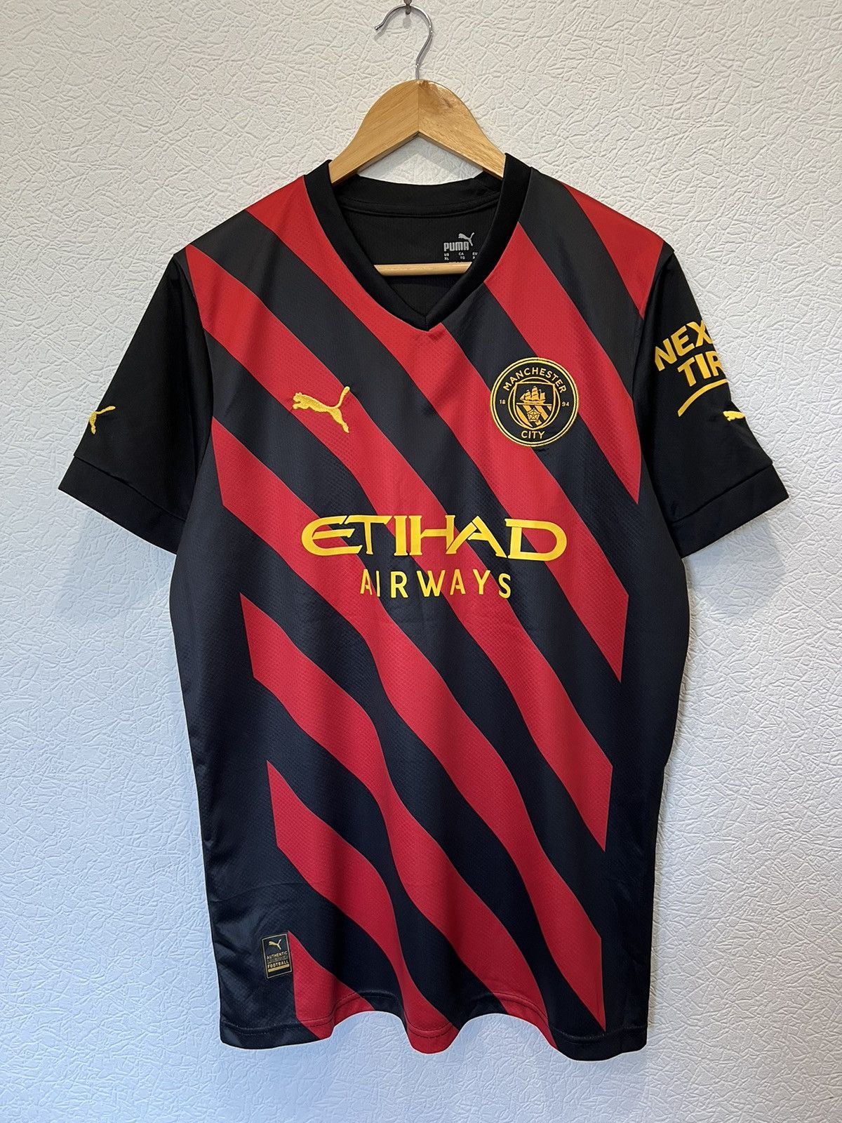 Puma Puma Manchester City 2022/2023 Away Kit Soccer Jersey Size US XL / EU 56 / 4 - 1 Thumbnail