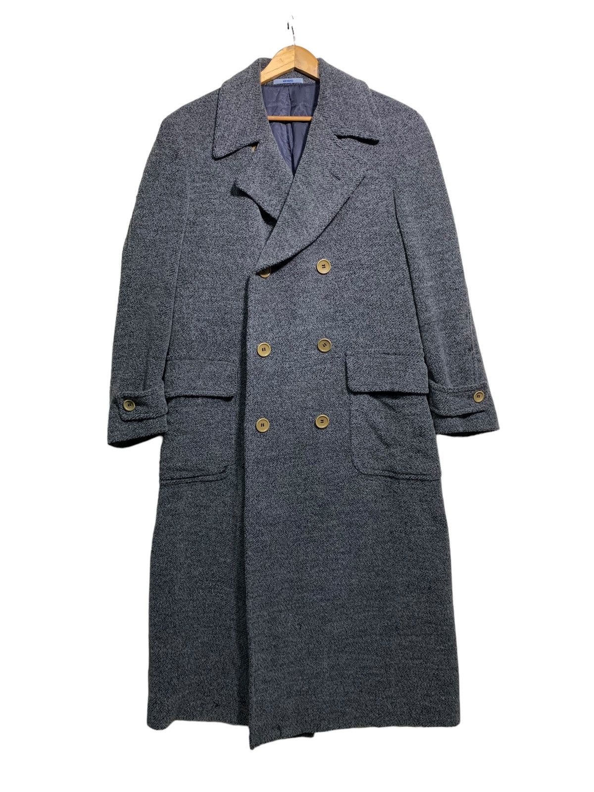 Japanese Brand × Kenzo 🔥KENZO DOUBLE BREAST TRENCH COATS Size US L / EU 52-54 / 3 - 1 Thumbnail