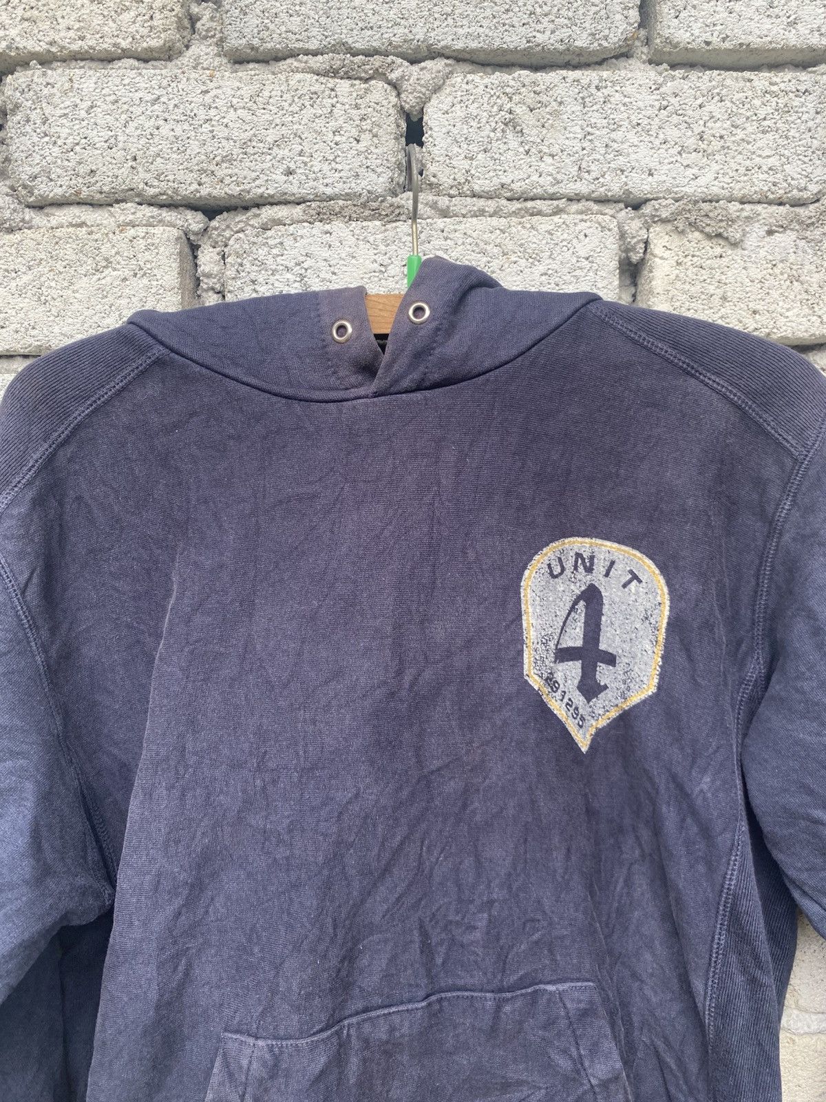 291295=Homme Vintage distressed sunfaded 291295 hoodie Size US L / EU 52-54 / 3 - 4 Thumbnail
