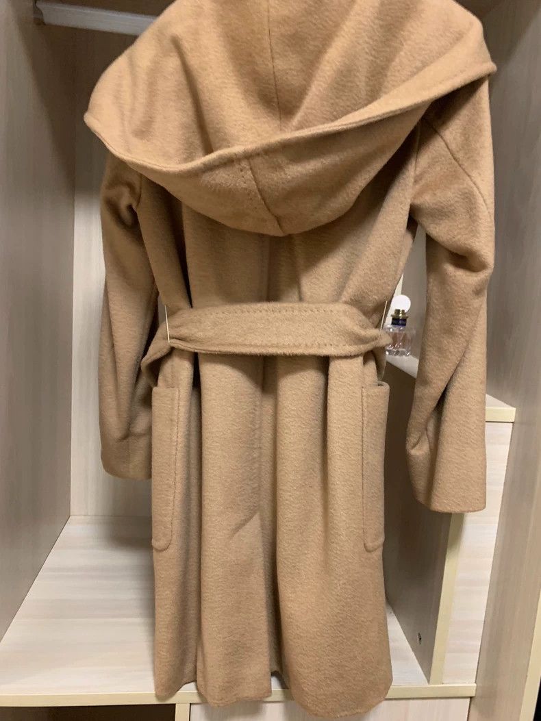 Max Mara Max Mara Rialto coat, classic camel, bathrobe midi with ho Size M / US 6-8 / IT 42-44 - 3 Thumbnail