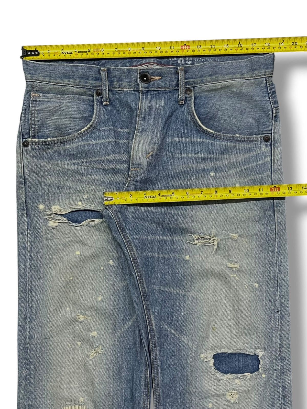 Edwin Vintage Edwin EX403 Japan - Faded Light Wash, Distressed Size US 37 - 15 Thumbnail