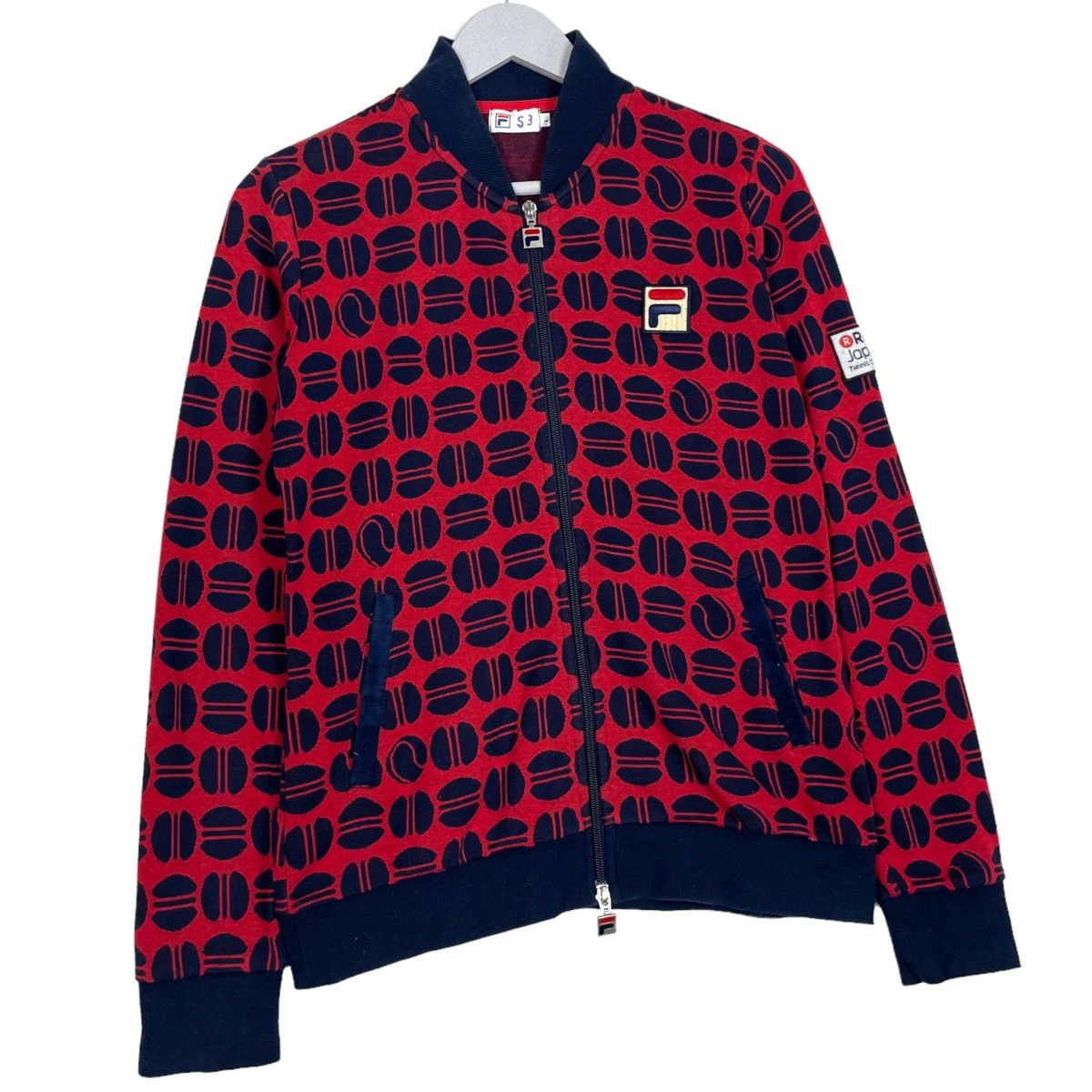 Edition Japan × Fila × Vintage 💥VINTAGE FILA BORG TENNIS ZIPPER JACKET Size S / US 4 / IT 40 - 3 Thumbnail