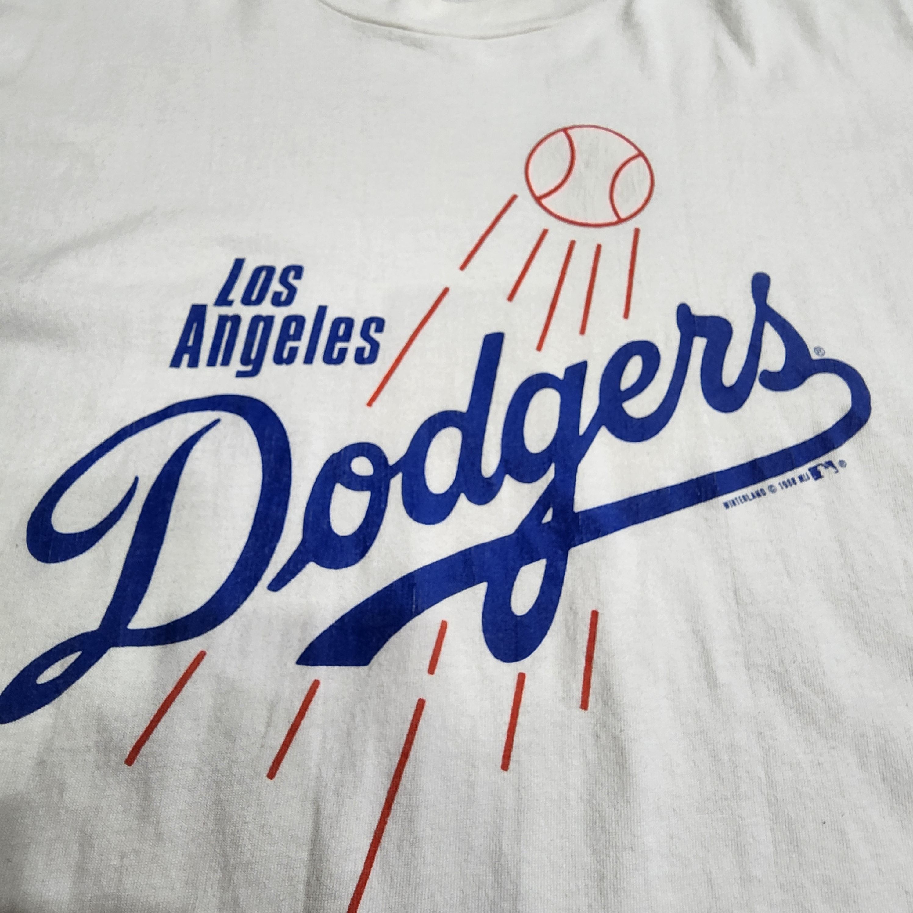 MLB × Vintage Vintage 80s La Dodgers Winterland 1988 shirt MLB Tees Size US L / EU 52-54 / 3 - 1 Thumbnail
