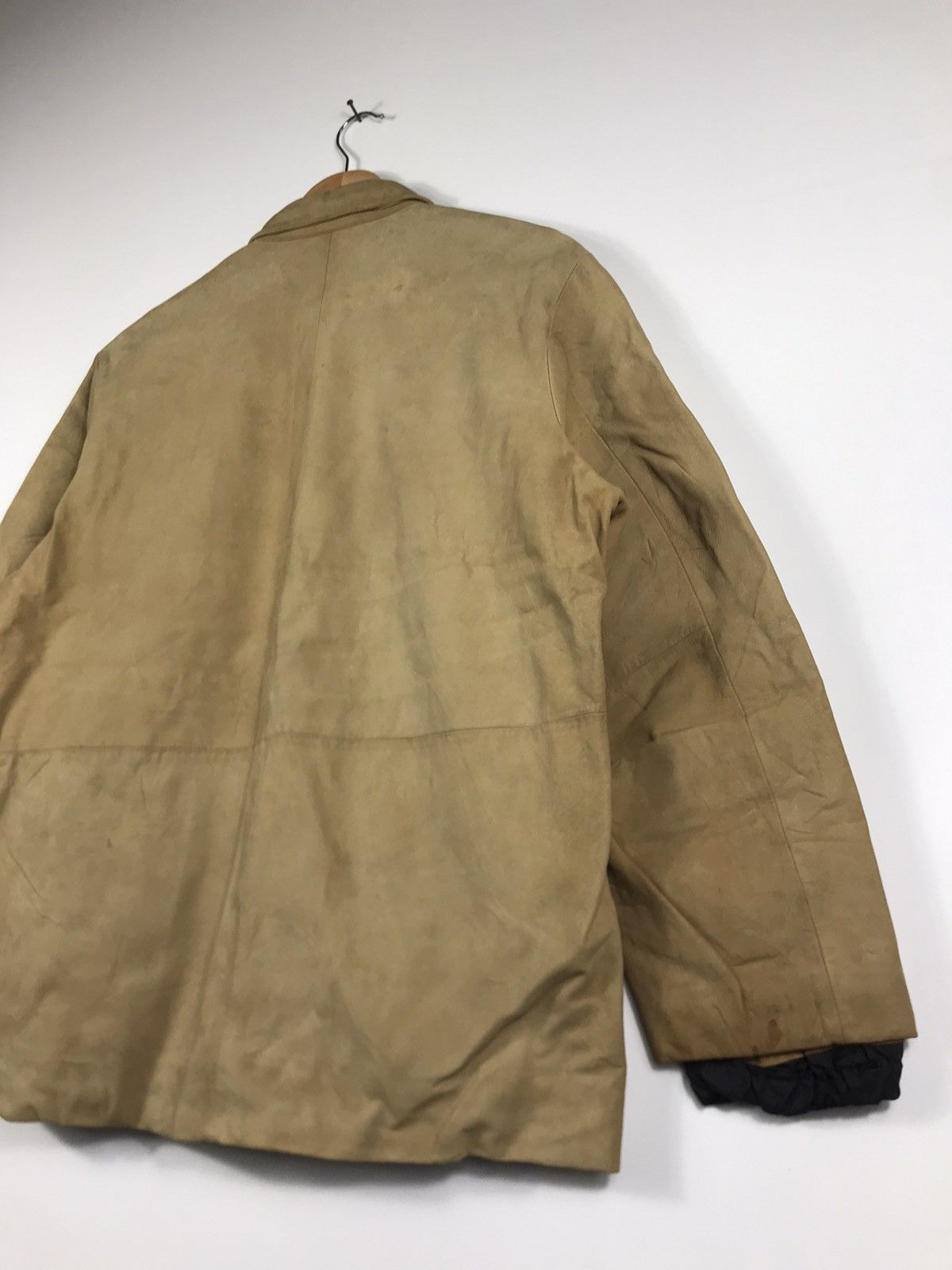 Japanese Brand × Vintage ⚡️Vintage D’Urban Leather Button Shirt Jacket Size US L / EU 52-54 / 3 - 14 Thumbnail