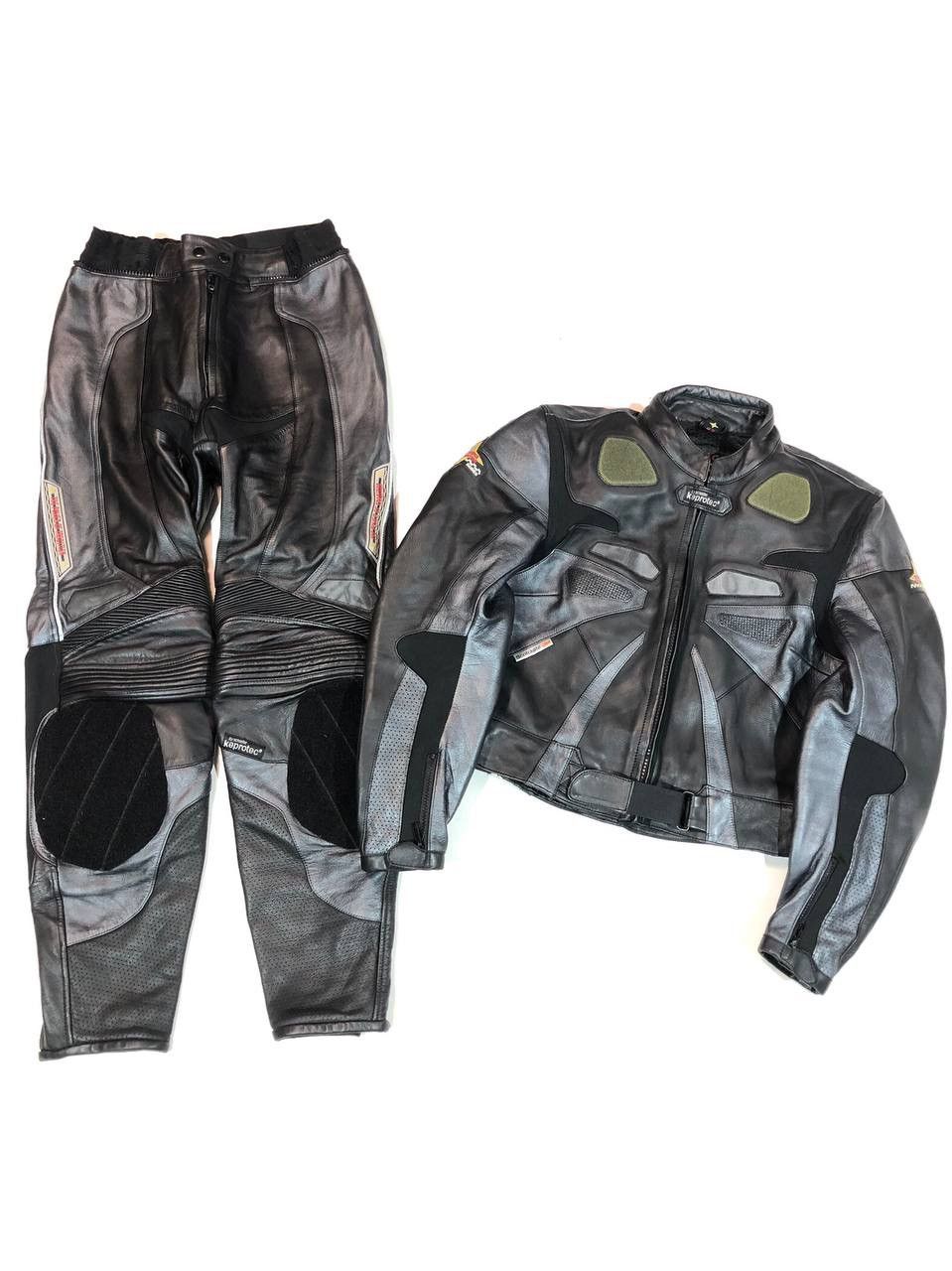 Other Damen Power Leather Overalls Racing Moto Vintage Size US M / EU 48-50 / 2 - 1 Thumbnail