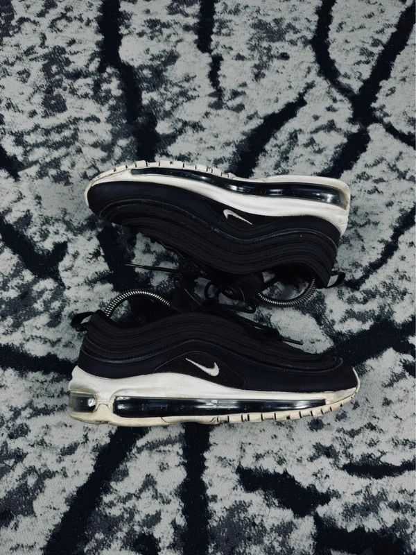 Nike Nike Air Max 97 shoes black white 38.5 Size US 8.5 / IT 38.5 - 4 Thumbnail