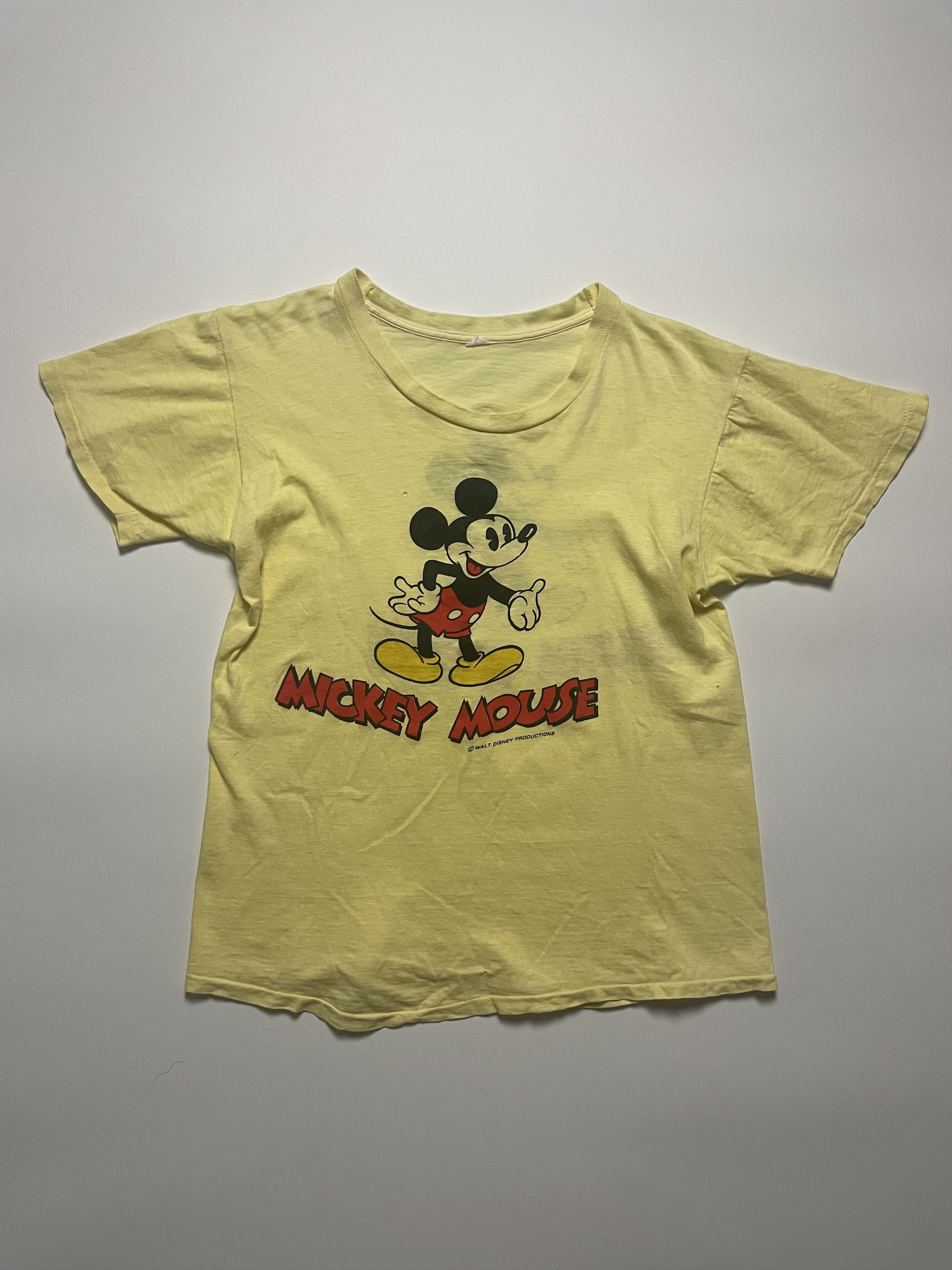 Vintage Vintage Mickey Mouse Disney 80s 90s Shirt Size US S / EU 44-46 / 1 - 1 Thumbnail