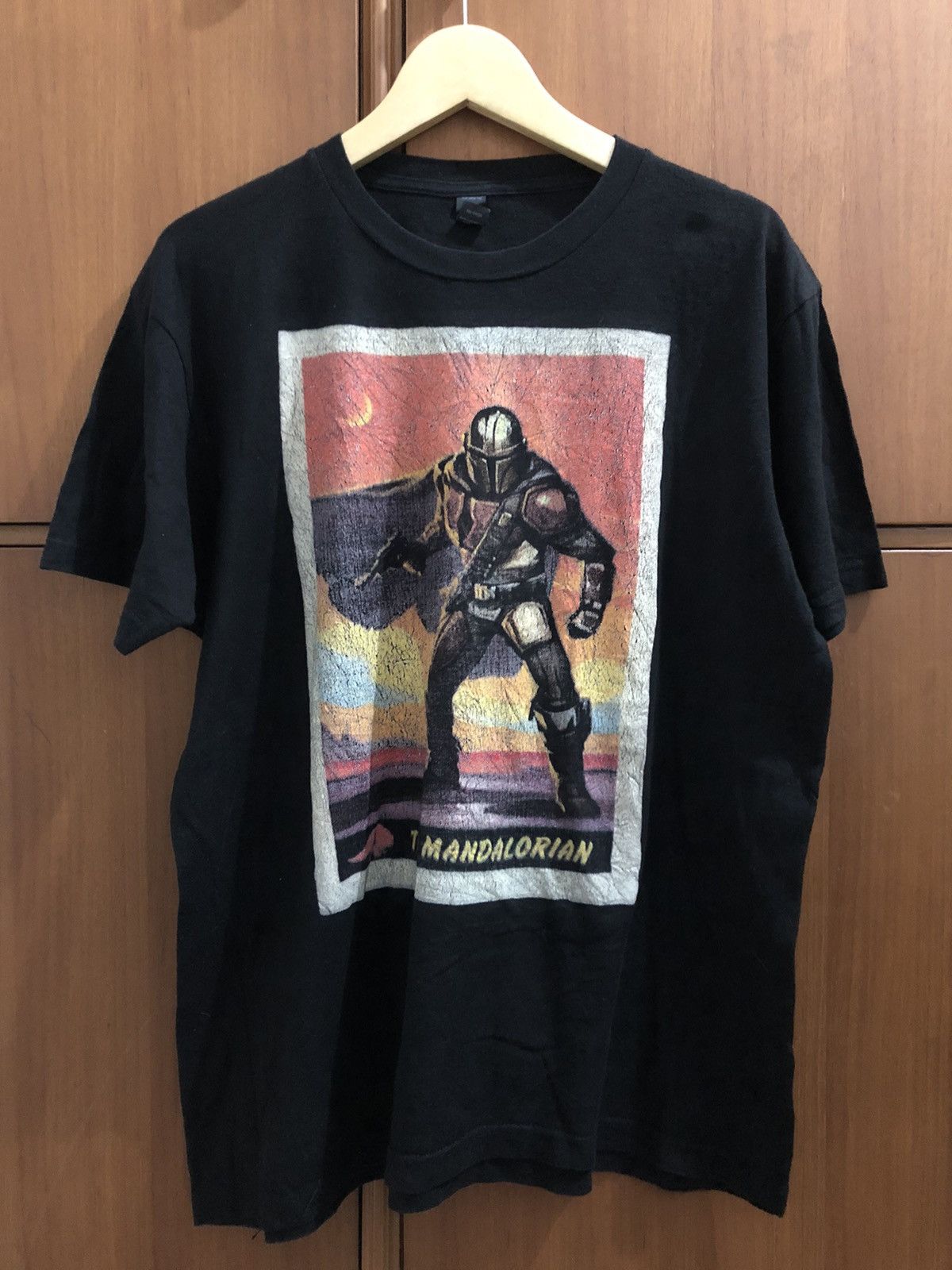 Star Wars T shirt mandalorian star wars tee rare Size US L / EU 52-54 / 3 - 1 Thumbnail
