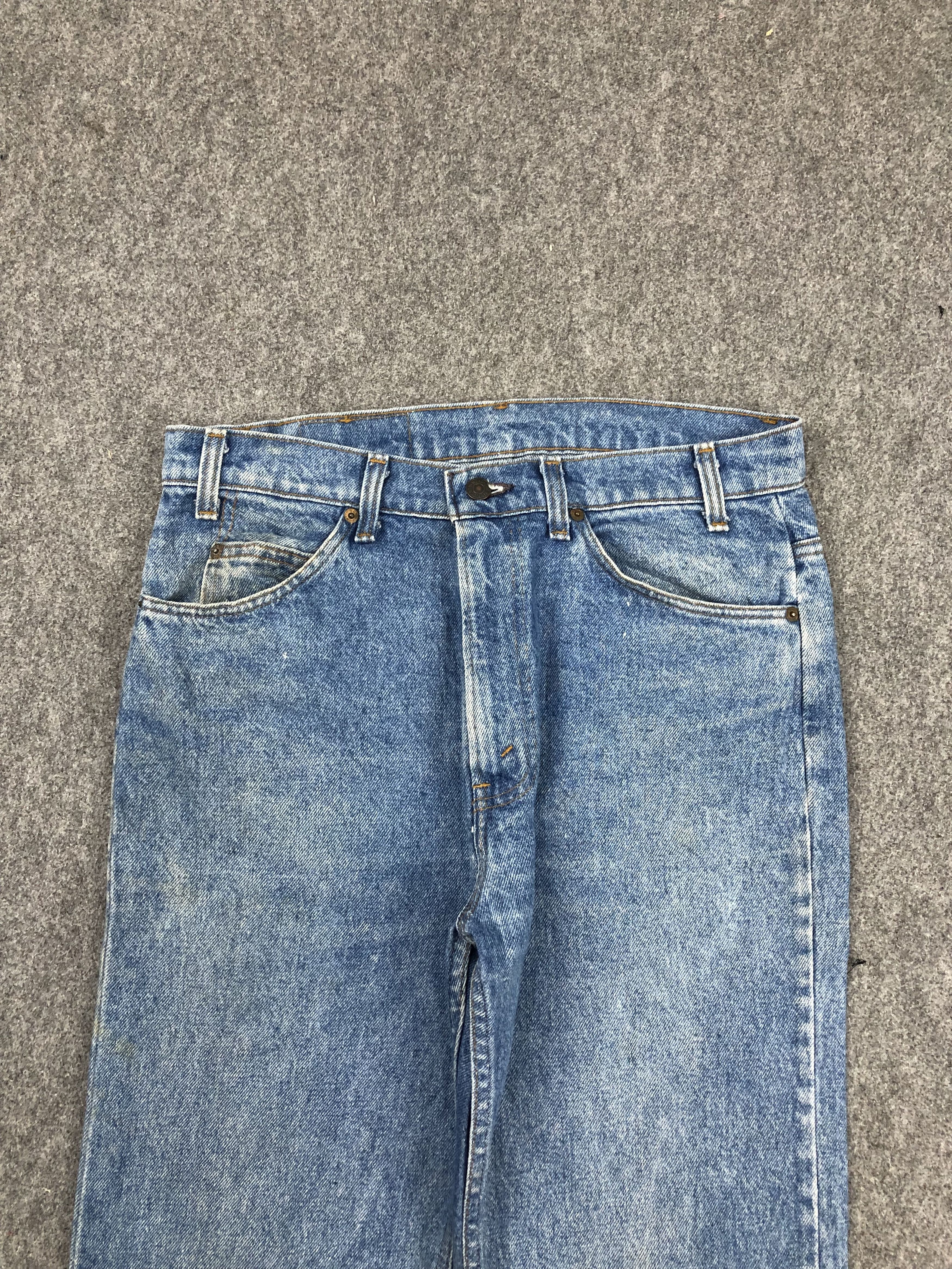 Levi's Vintage 80s Levis Orange Tabs Jeans DPP0217 Size US 33 - 2 Thumbnail