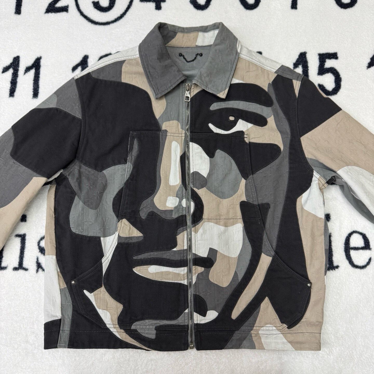 Louis Vuitton Louis Vuitton Denim Camo Black Light Jacket 50 Men Size US XL / EU 56 / 4 - 1 Thumbnail