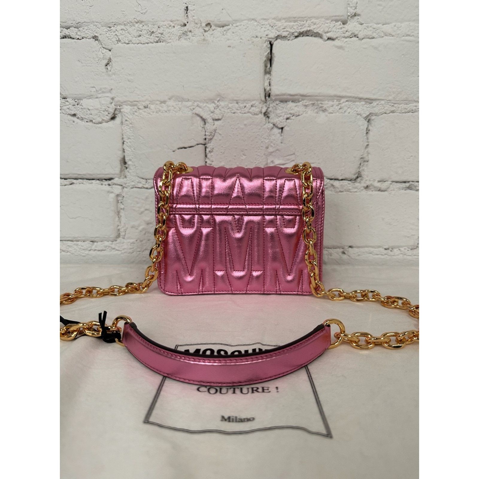 Moschino SS23 MOSCHINO Couture Jeremy Scott "M" Purse Shoulder Bag Size ONE SIZE - 15 Thumbnail