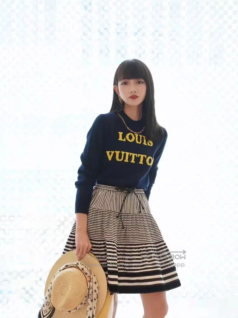Louis Vuitton Louis Vuitton Striped Skirt Size 35" - 8 Thumbnail