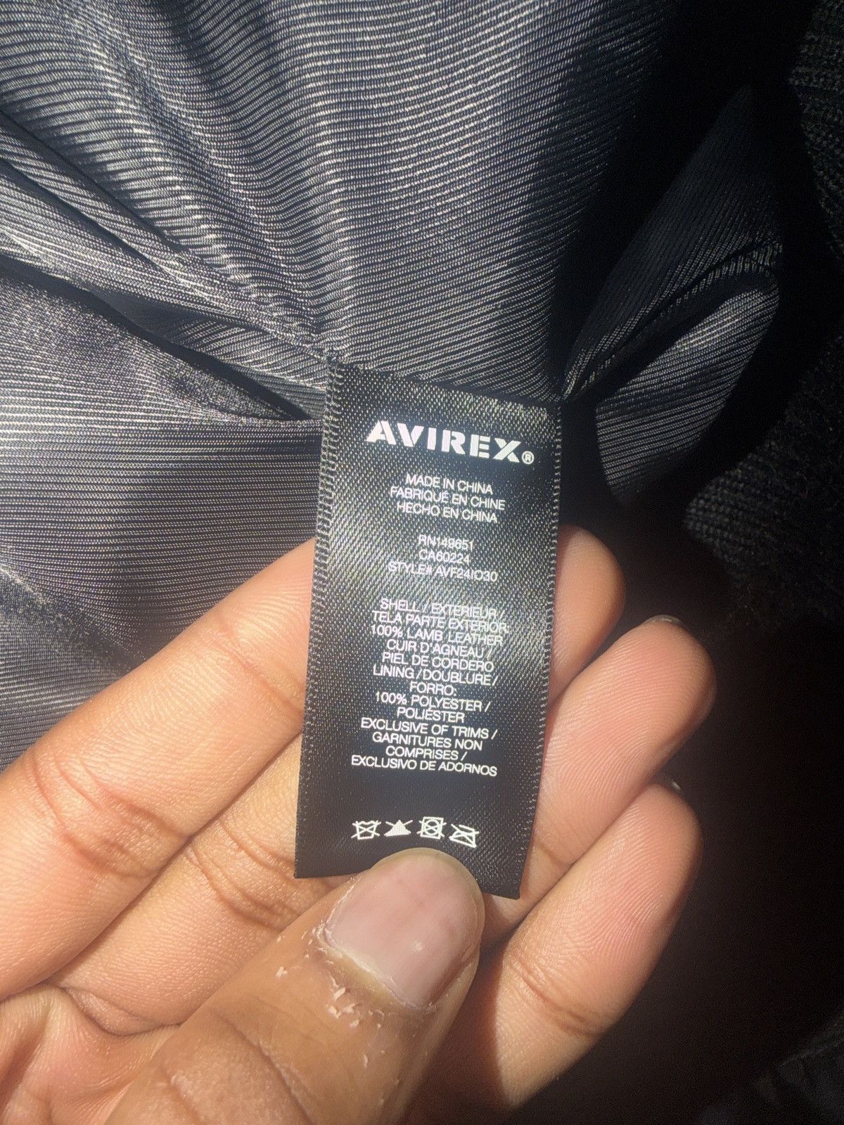 Avirex Avirex leather jacket Size US XL / EU 56 / 4 - 7 Thumbnail