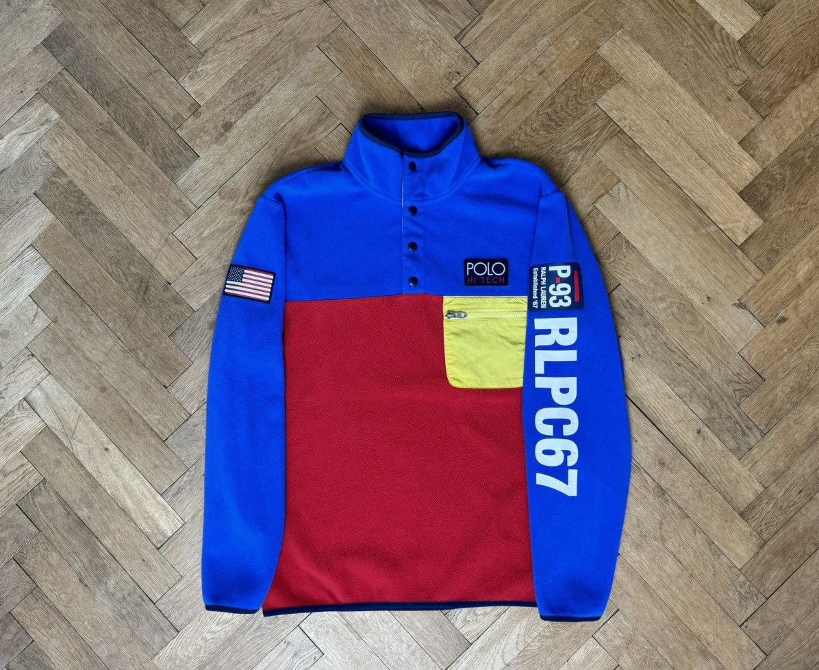 Polo Ralph Lauren Hi Tech RLPC67 Fleece Pullover S