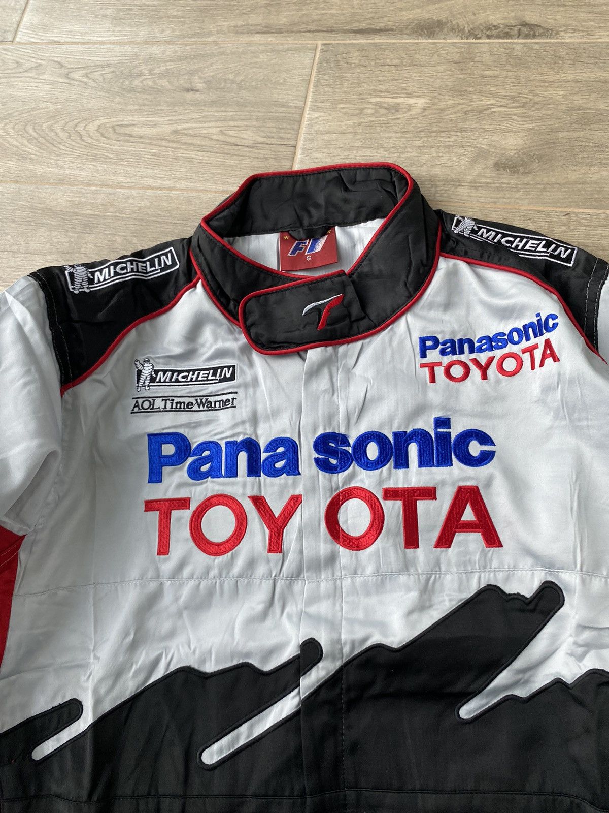 Formula 1 × Vintage Toyota Panasonic Formula 1 Racing Jacket Size US S / EU 44-46 / 1 - 9 Thumbnail