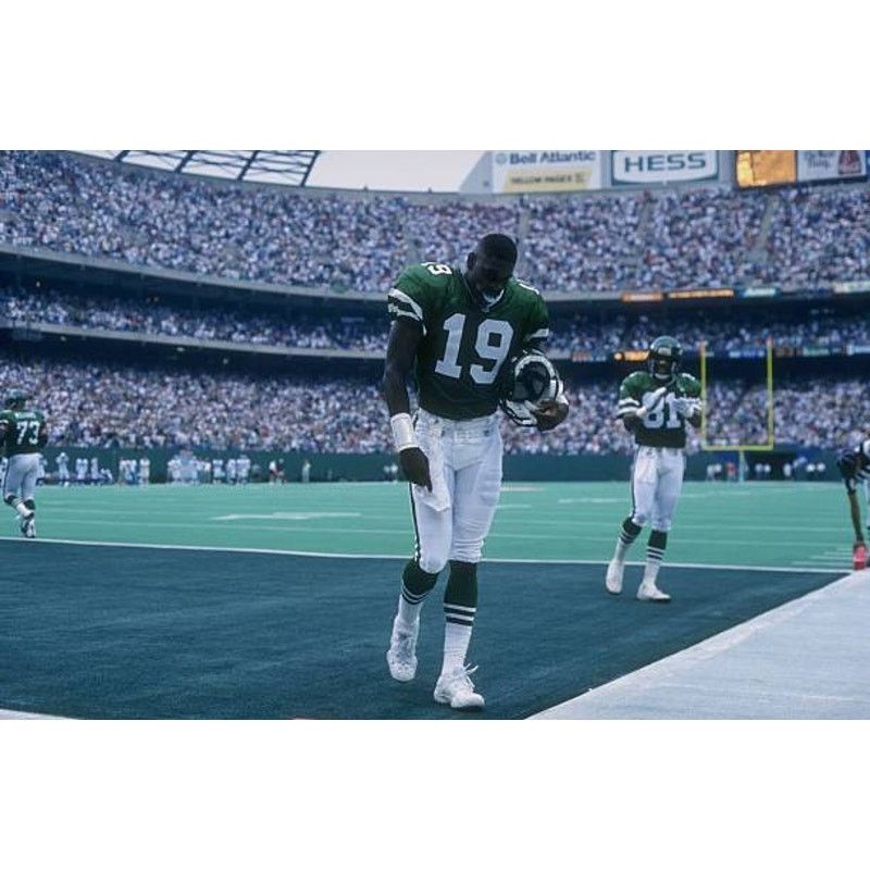 NFL × Starter Keyshawn JOHNSON #19 New York Jets jersey 54 kelly vintage Size US XXL / EU 58 / 5 - 8 Thumbnail