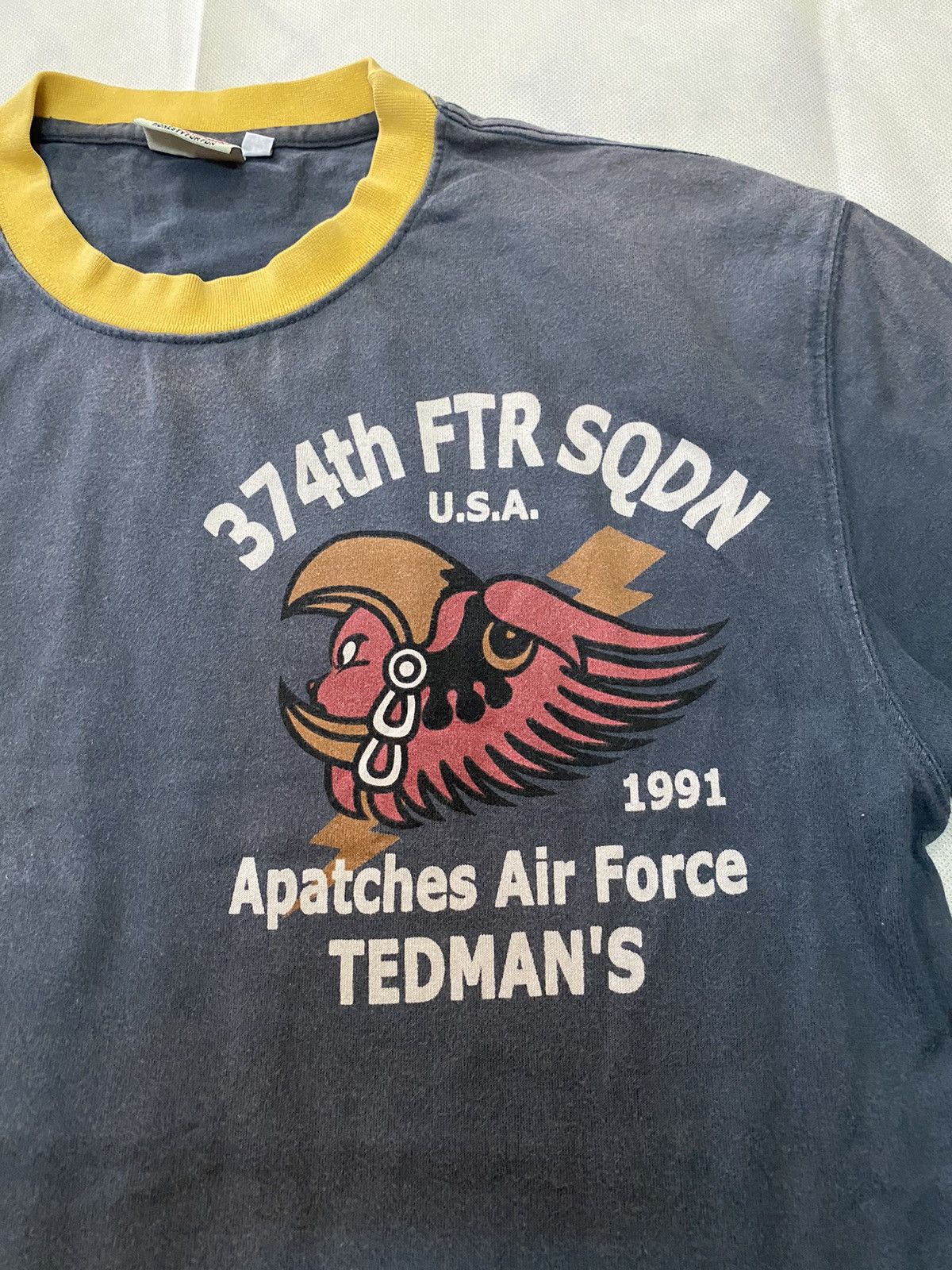 Tedman Vintage Tedman Apatches Air Force Tees Size US M / EU 48-50 / 2 - 3 Thumbnail