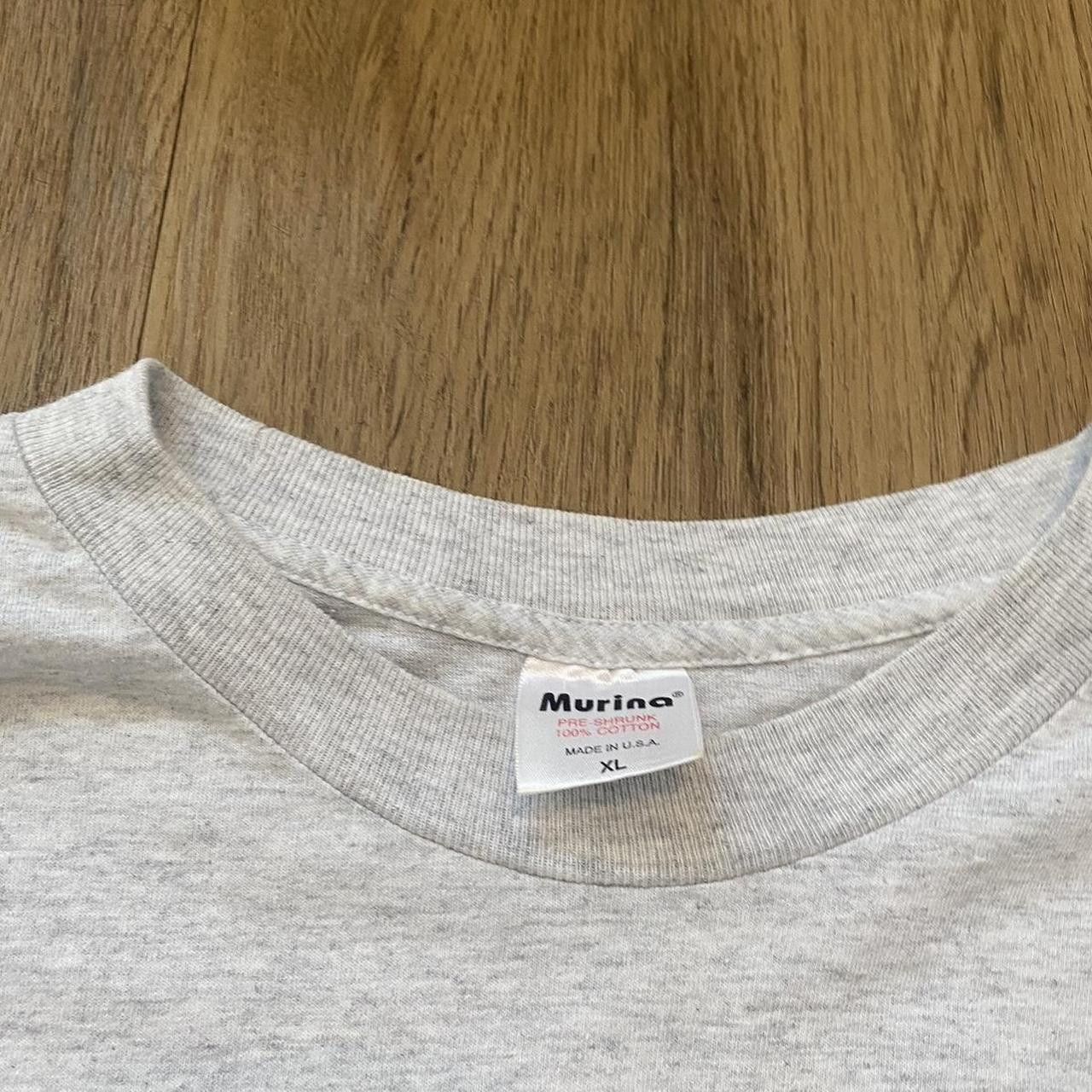 Coca Cola Singe stitch Grey long sleeve shirt with red graphics Size US XL / EU 56 / 4 - 5 Thumbnail