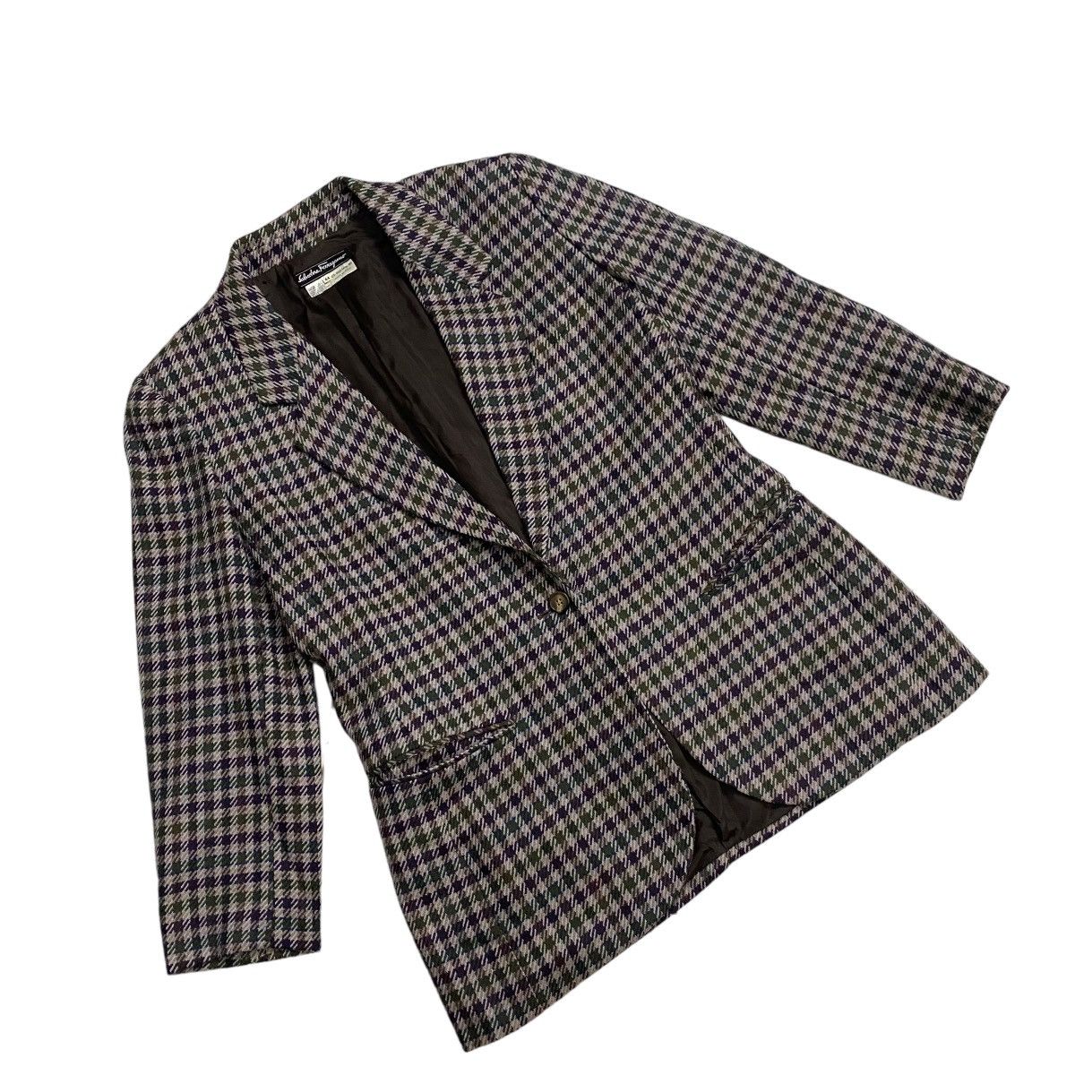 Salvatore Ferragamo × Vintage Vintage Salvatore Ferragamo blazer coat Size M / US 6-8 / IT 42-44 - 8 Thumbnail
