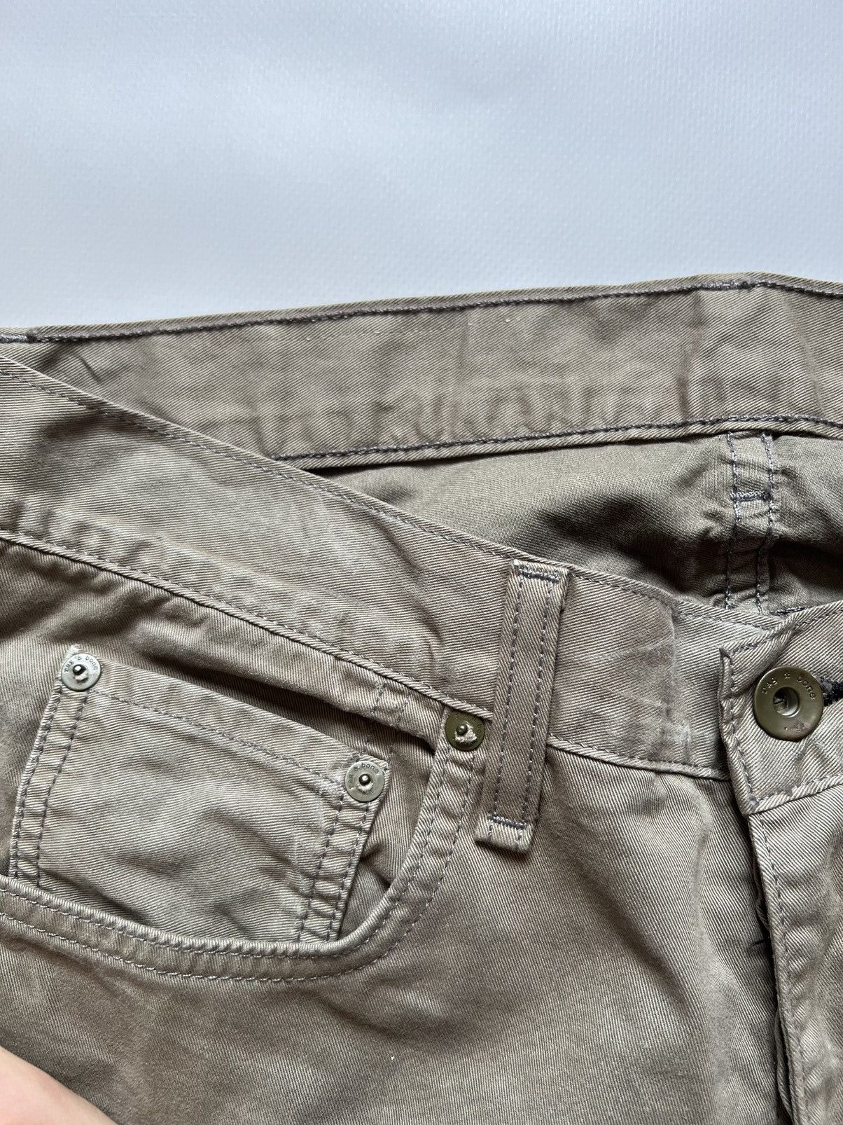 Rag & Bone Rag and Bone Beige Chino Pants Slim Fit 2 Size US 31 - 3 Thumbnail