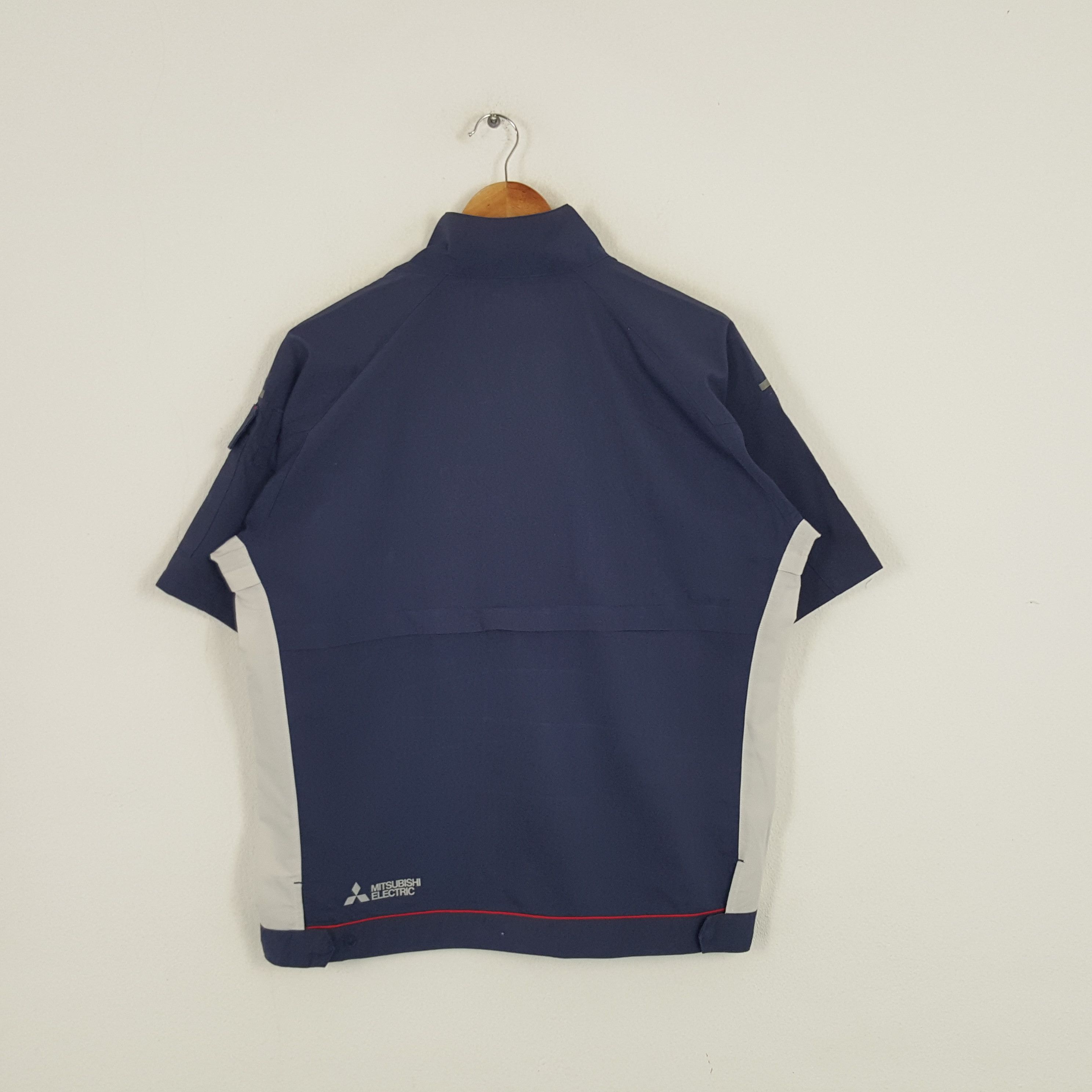 Vintage Vintage Mitsubishi Electric Japanese Racing Tshirt Size US L / EU 52-54 / 3 - 3 Thumbnail