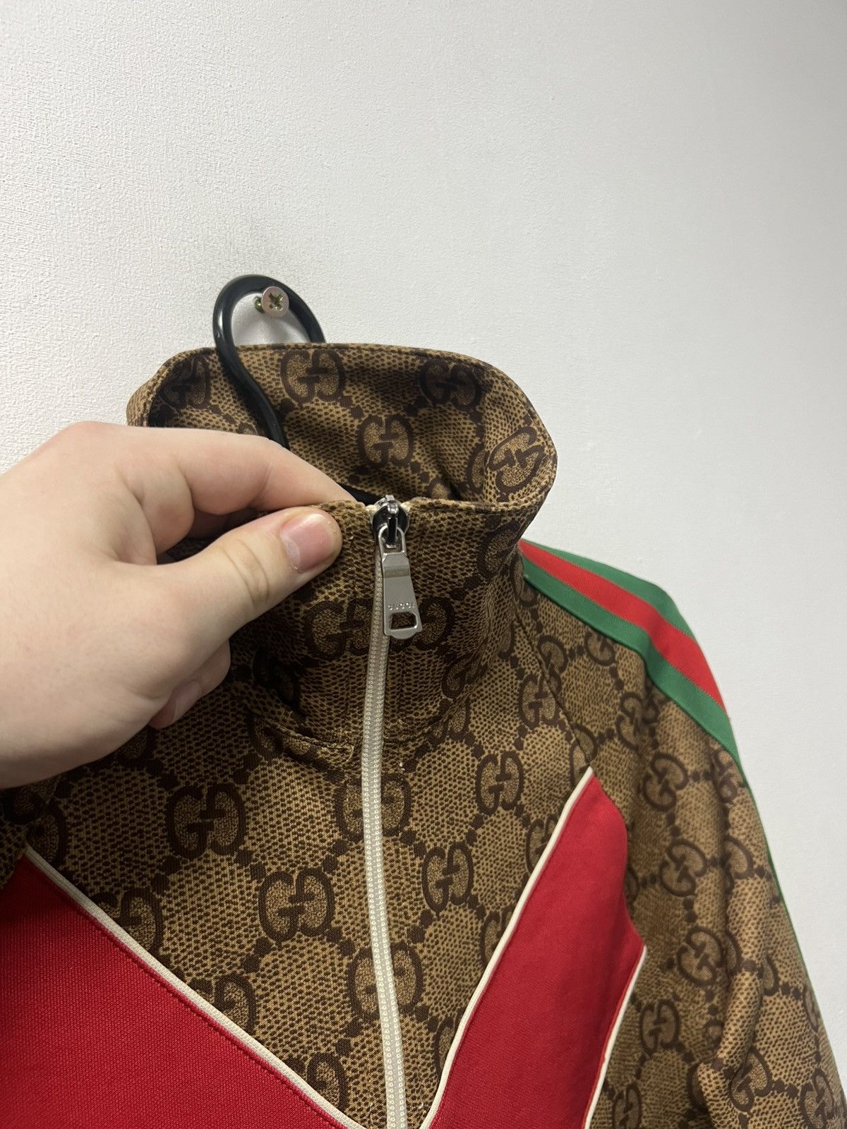 Gucci Gucci Monogram Logo GG Jacquard Track Suit Zip-up Jacket Size US M / EU 48-50 / 2 - 3 Thumbnail