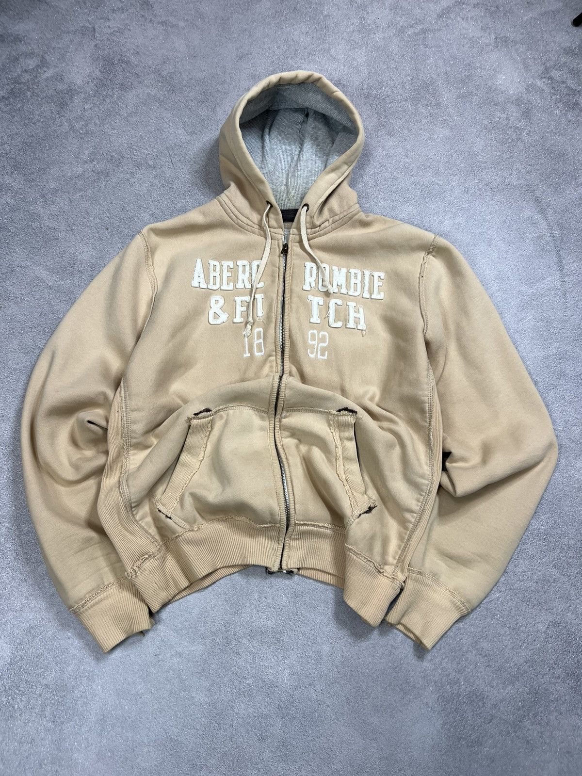 VTG Fur Japanese L.G.B. Junya Watanabe Style Thick Hoodie