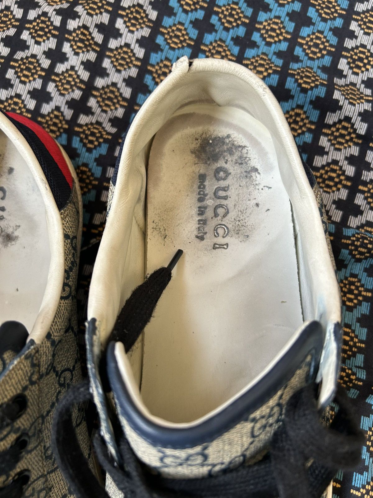 Gucci Gucci Brooklyn GG Supreme Low Sneaker Size10 EU44 US11 Size US 10 / EU 43 - 14 Thumbnail