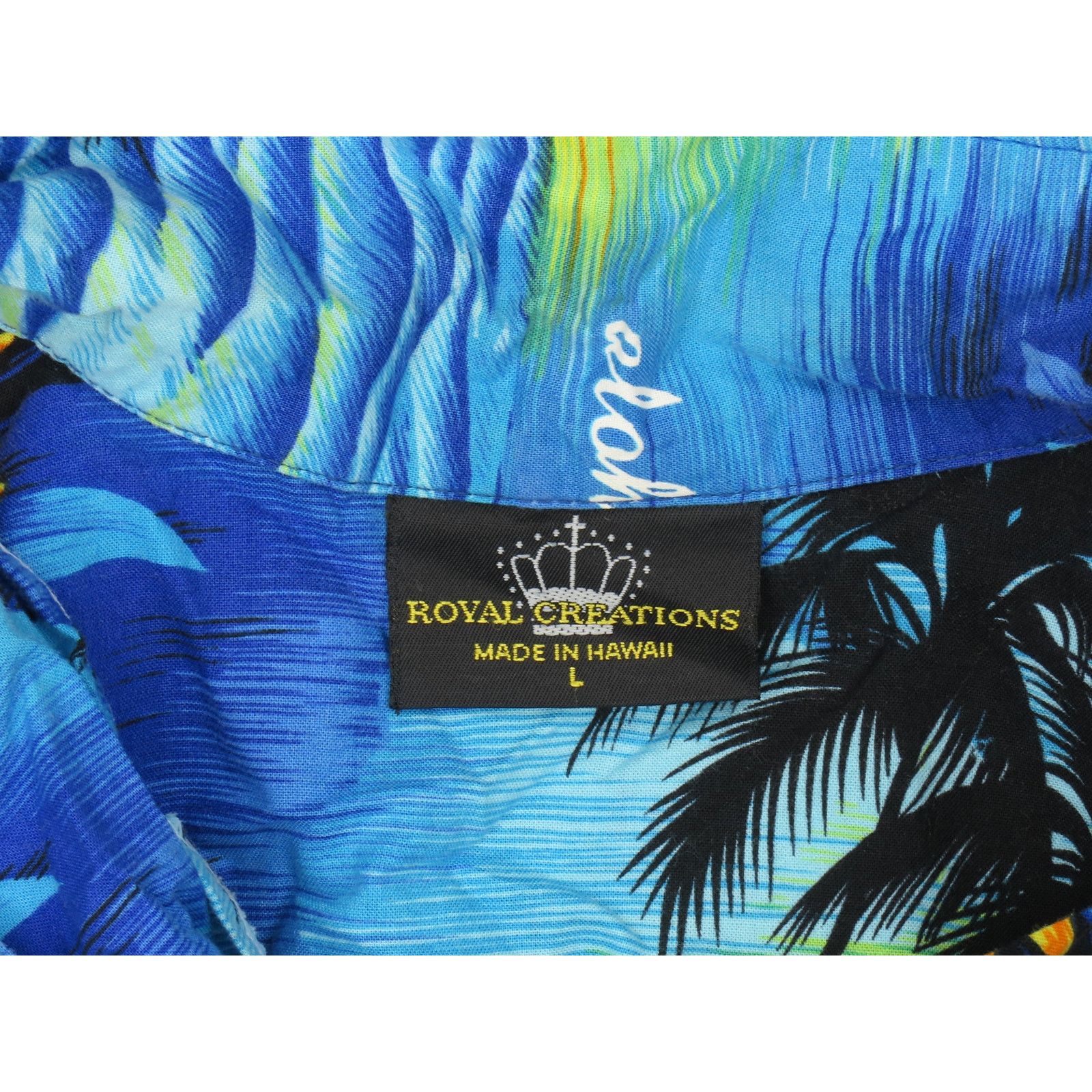 Other Sunset Orchid Floral Tourist Souvenir Hawaiian Camp Shirt L Size US L / EU 52-54 / 3 - 5 Thumbnail