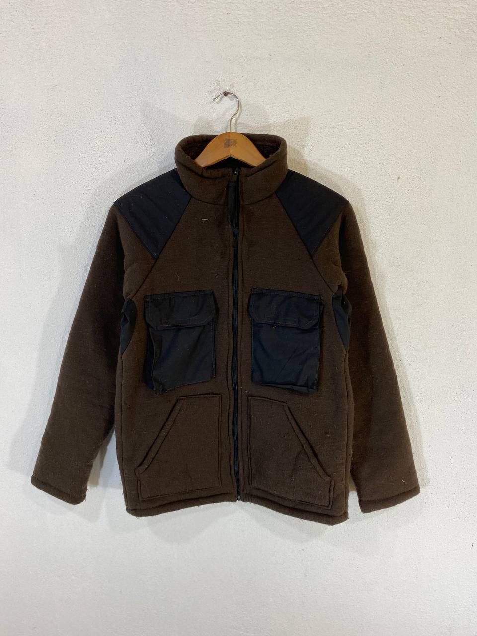 Vintage vintage military jacket fleece lining nice design Size US S / EU 44-46 / 1 - 1 Thumbnail