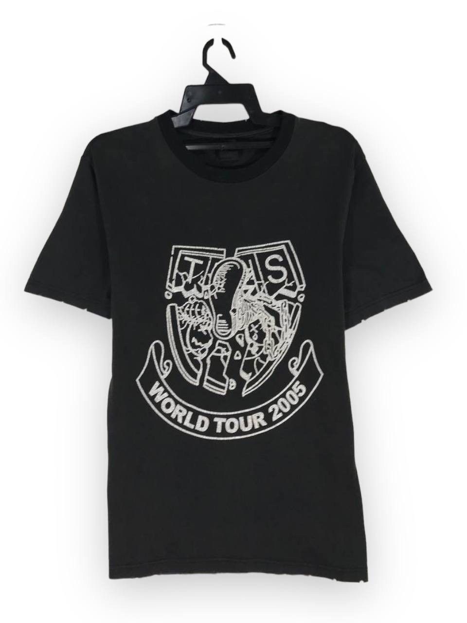 image of Number N Ine x Vintage Number Nine 2005 World Tour Alien Distress Punk in Black, Men's (Size Medium