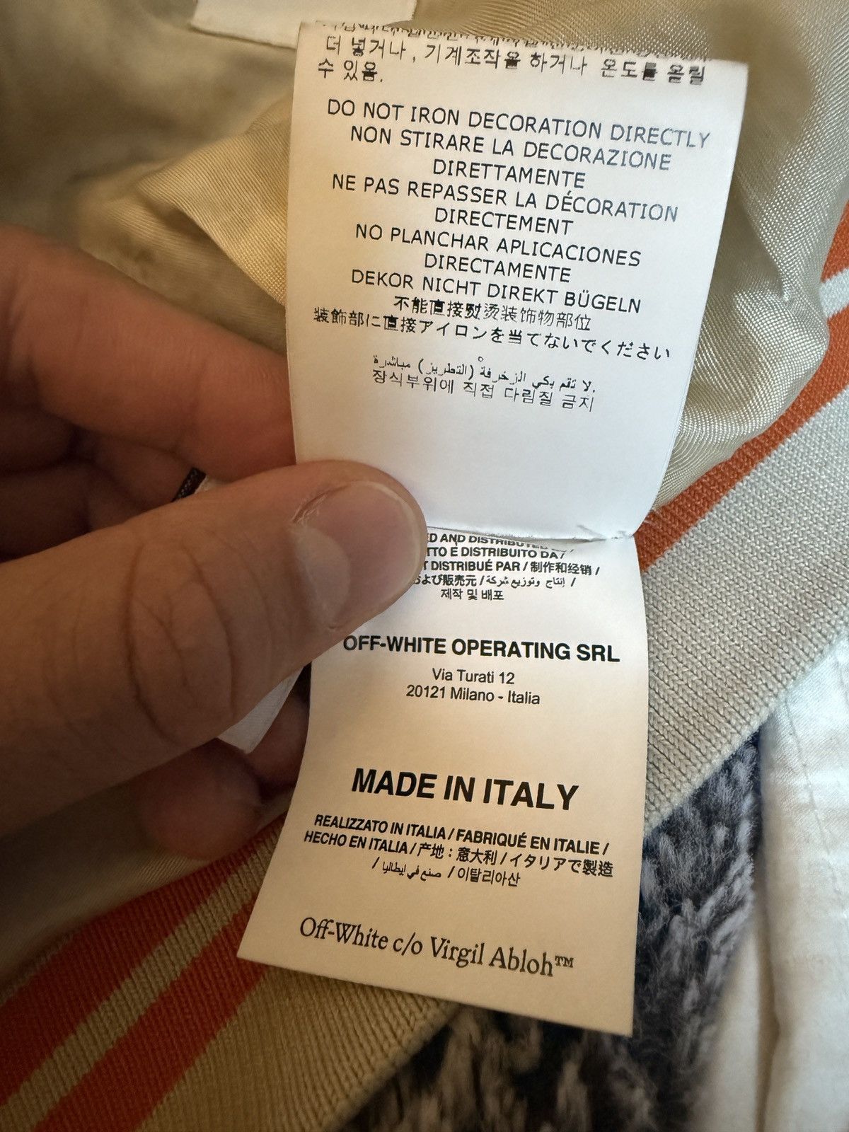 Off-White Off White Varsity Jacket Size US M / EU 48-50 / 2 - 9 Thumbnail