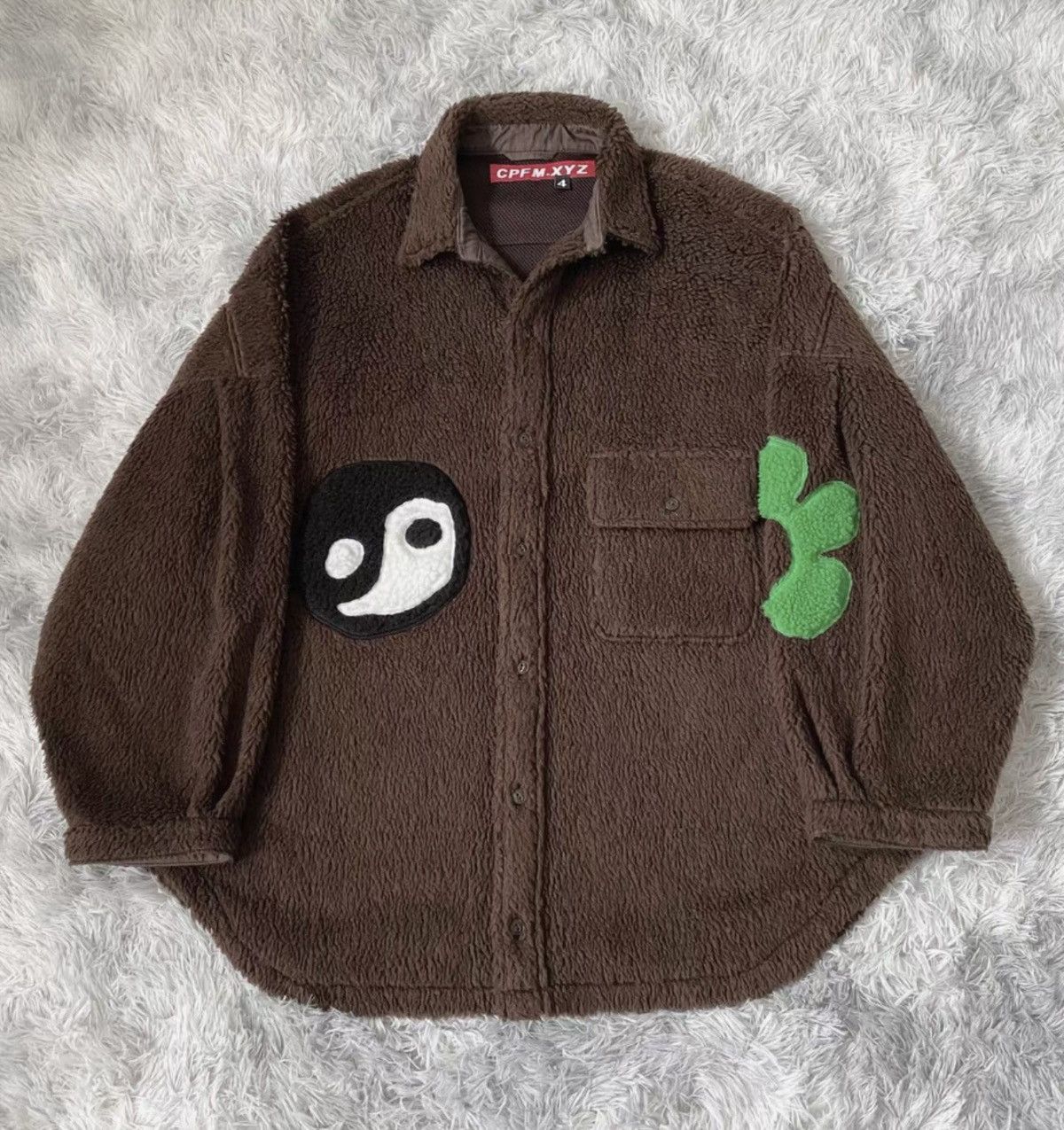 Cactus Plant Flea Market Cactus plant flea market cpfm big fuzzy shirt Size US XL / EU 56 / 4 - 1 Thumbnail