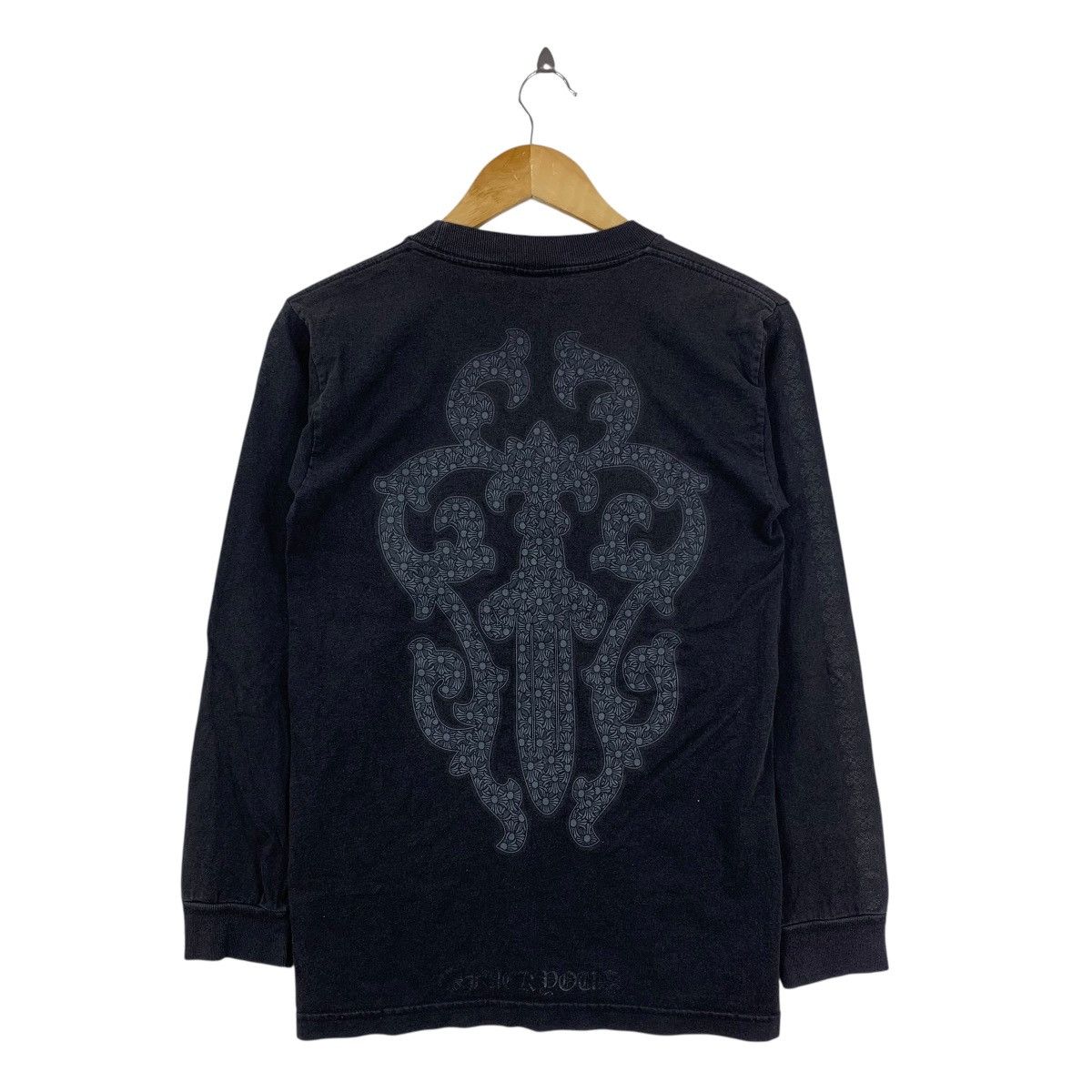 Chrome Hearts Vintage CHROME HEARTS Vine Dagger Long Sleeve Tshirt Size US S / EU 44-46 / 1 - 1 Thumbnail