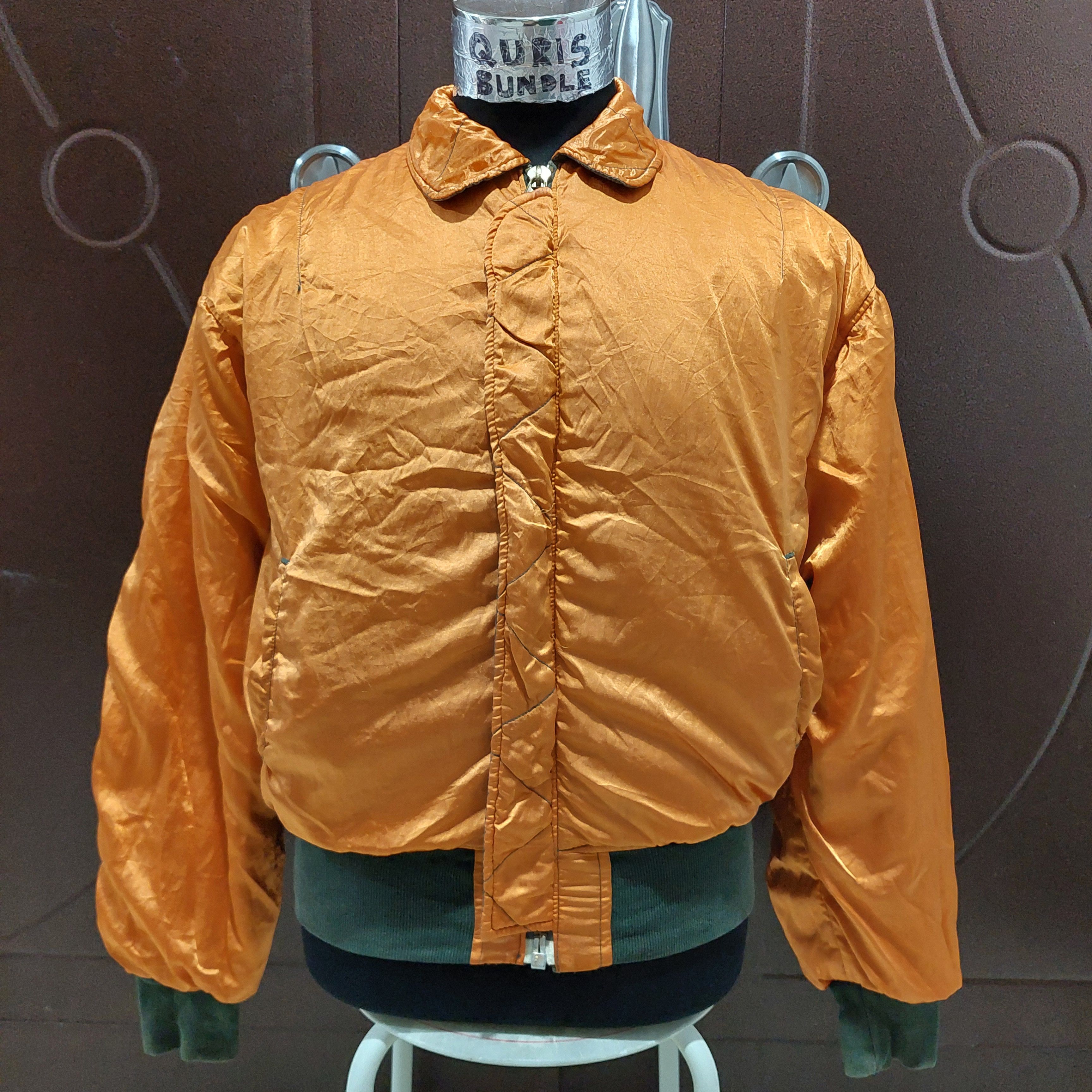 Vintage vintage bomber jacket reversible sun faded style alpha Size US XL / EU 56 / 4 - 3 Thumbnail