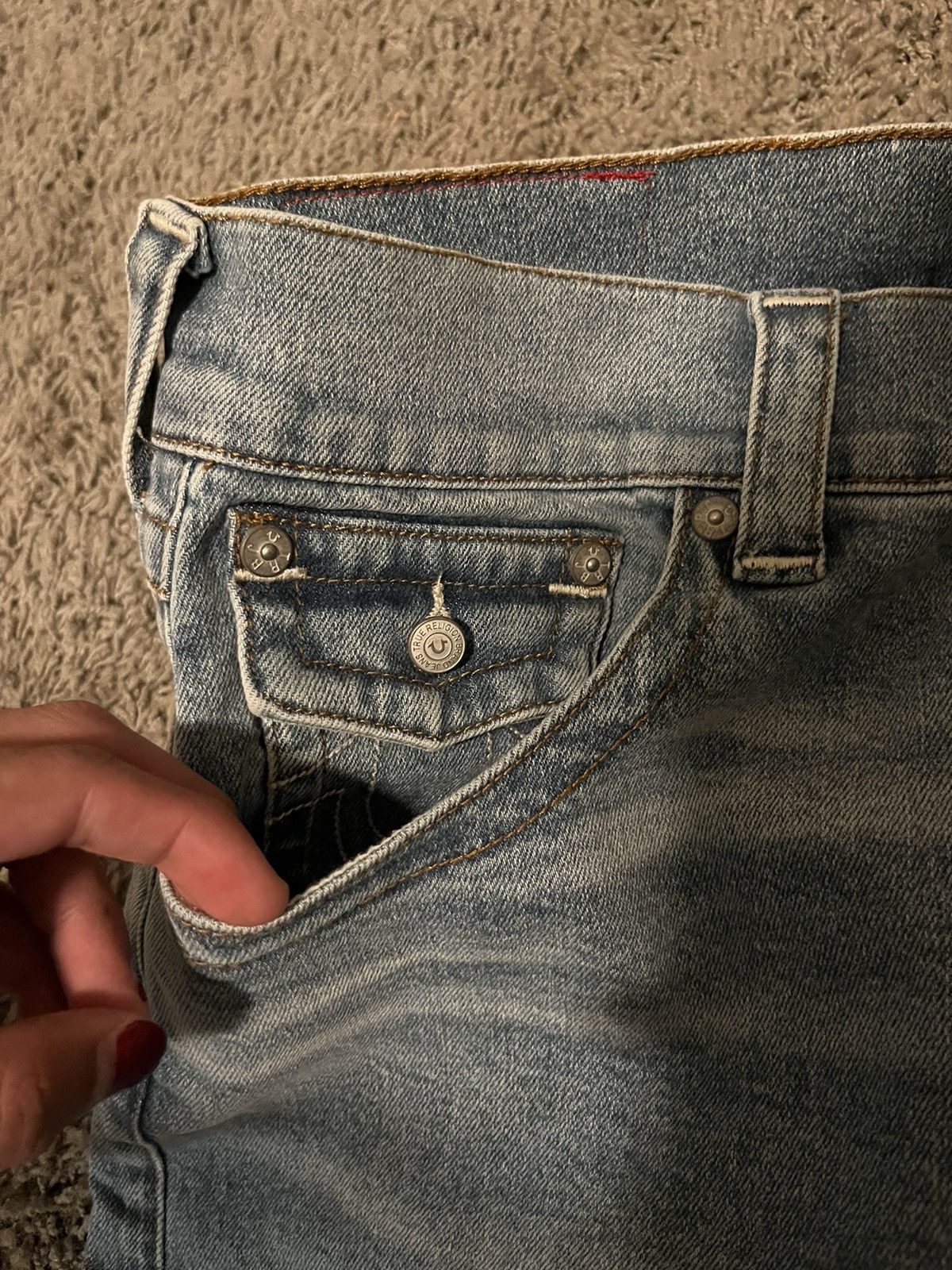 Glo Gang × True Religion True Religion Jeans Size US 33 - 5 Thumbnail